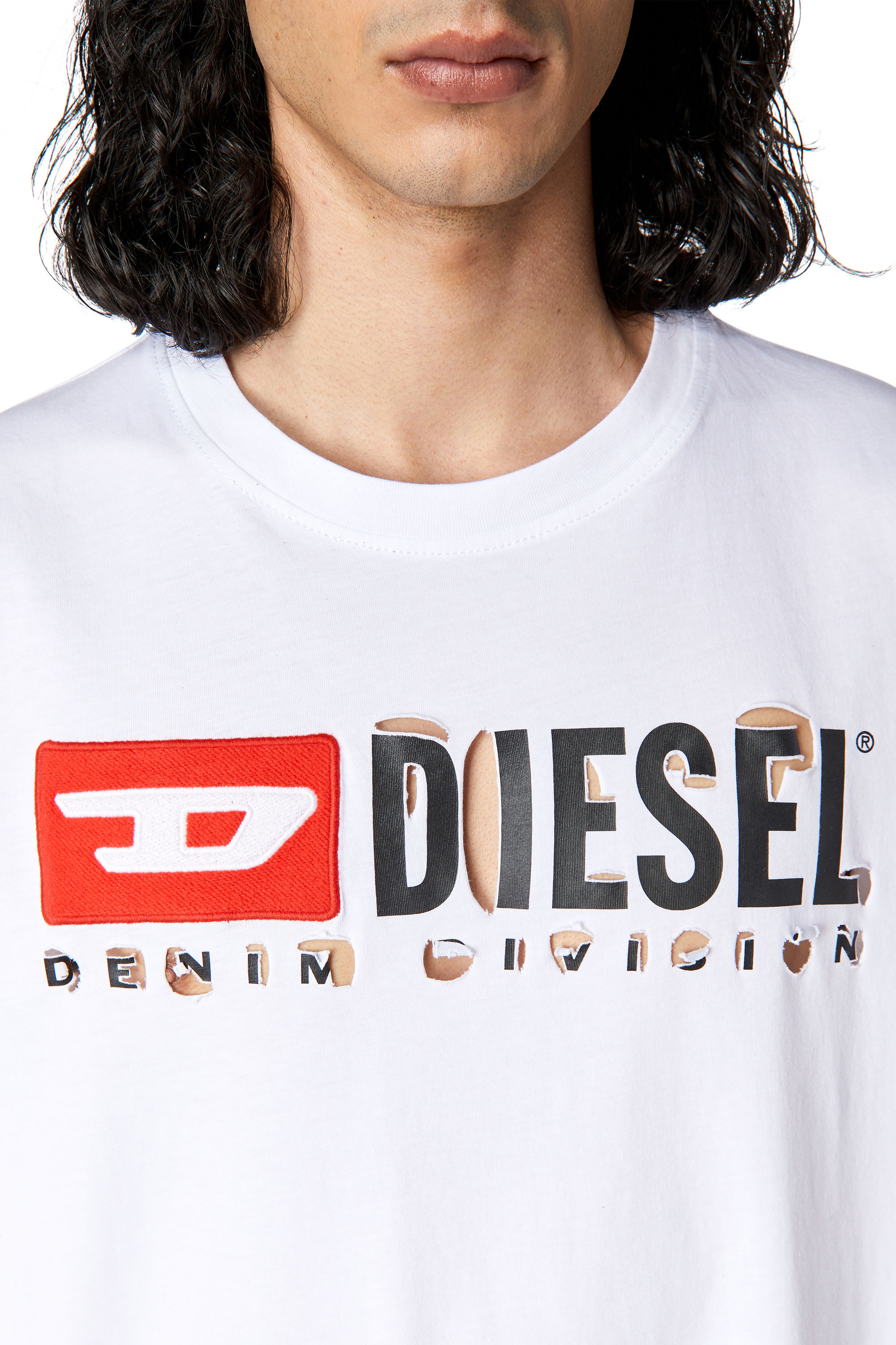 Diesel - T-JUST-DIVSTROYED, White - Image 3