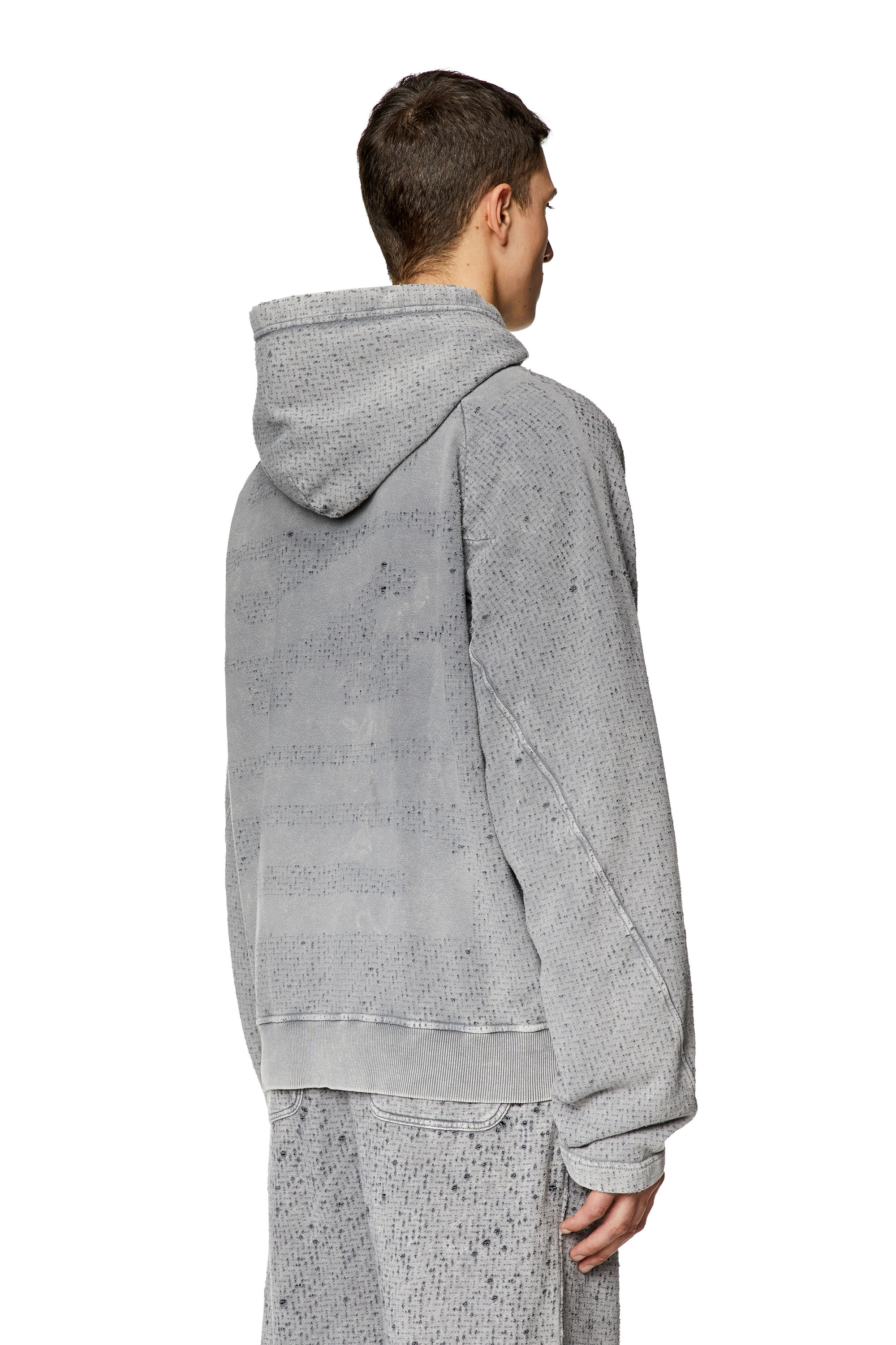 Diesel - S-MACORN-HOOD, Grey - Image 4