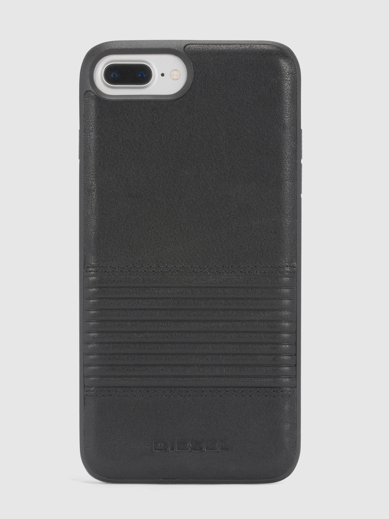 BLACK LINED LEATHER IPHONE 8/7/6s/6 CASE, 