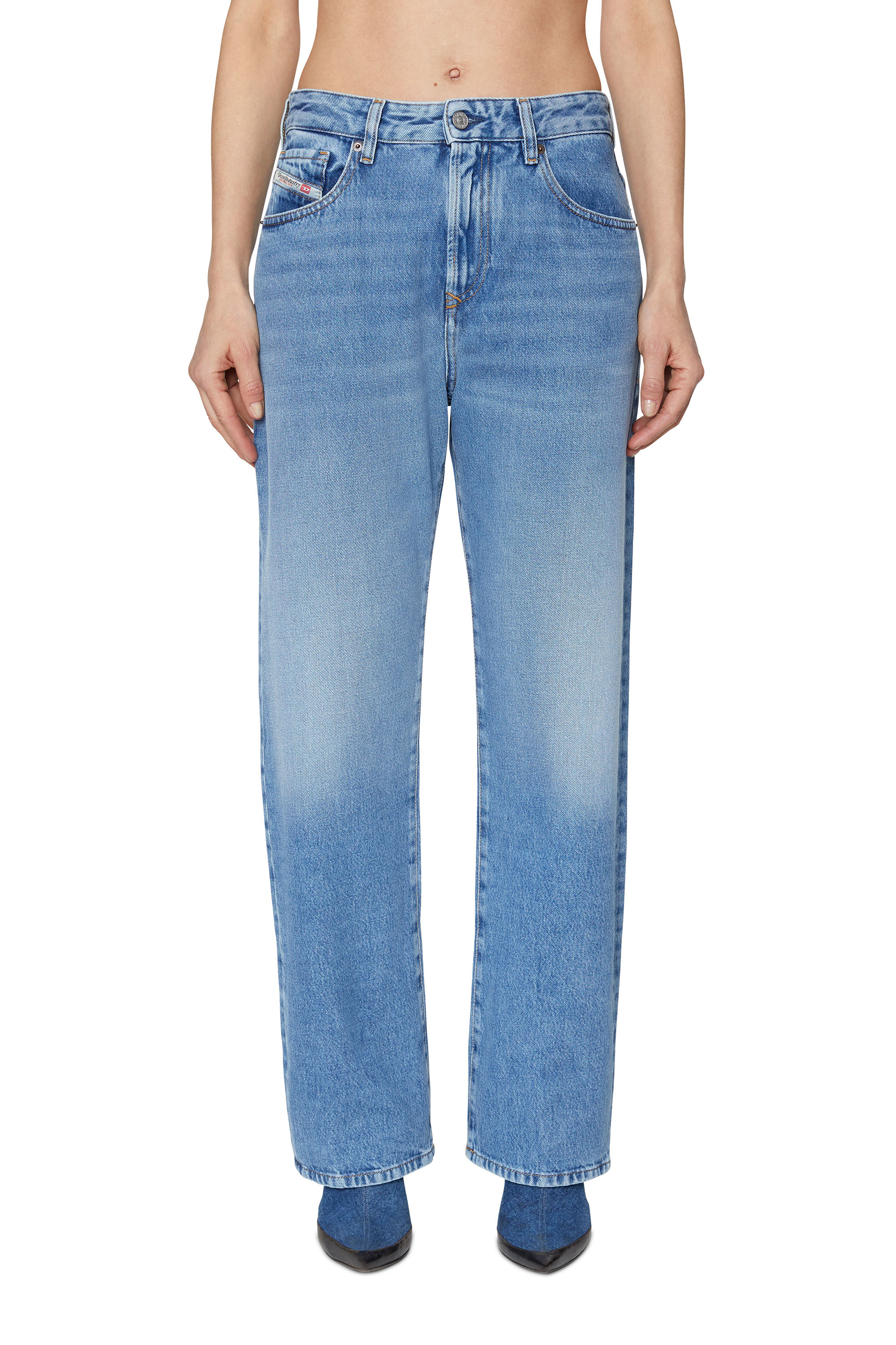 1999 09C16 Straight Jeans, Medium blue - Jeans