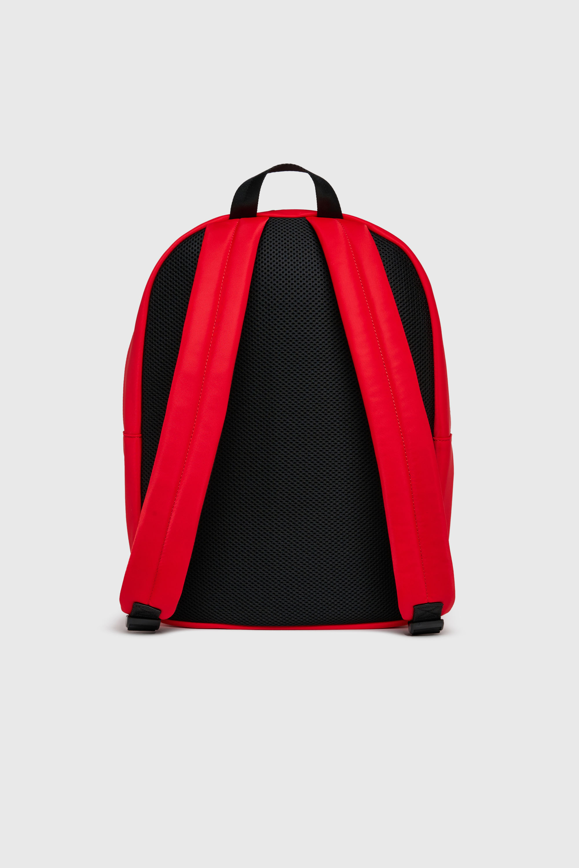 Diesel - WCIRCLE, Man's WCIRCLE - Nylon backpack with logo print in Red - 2