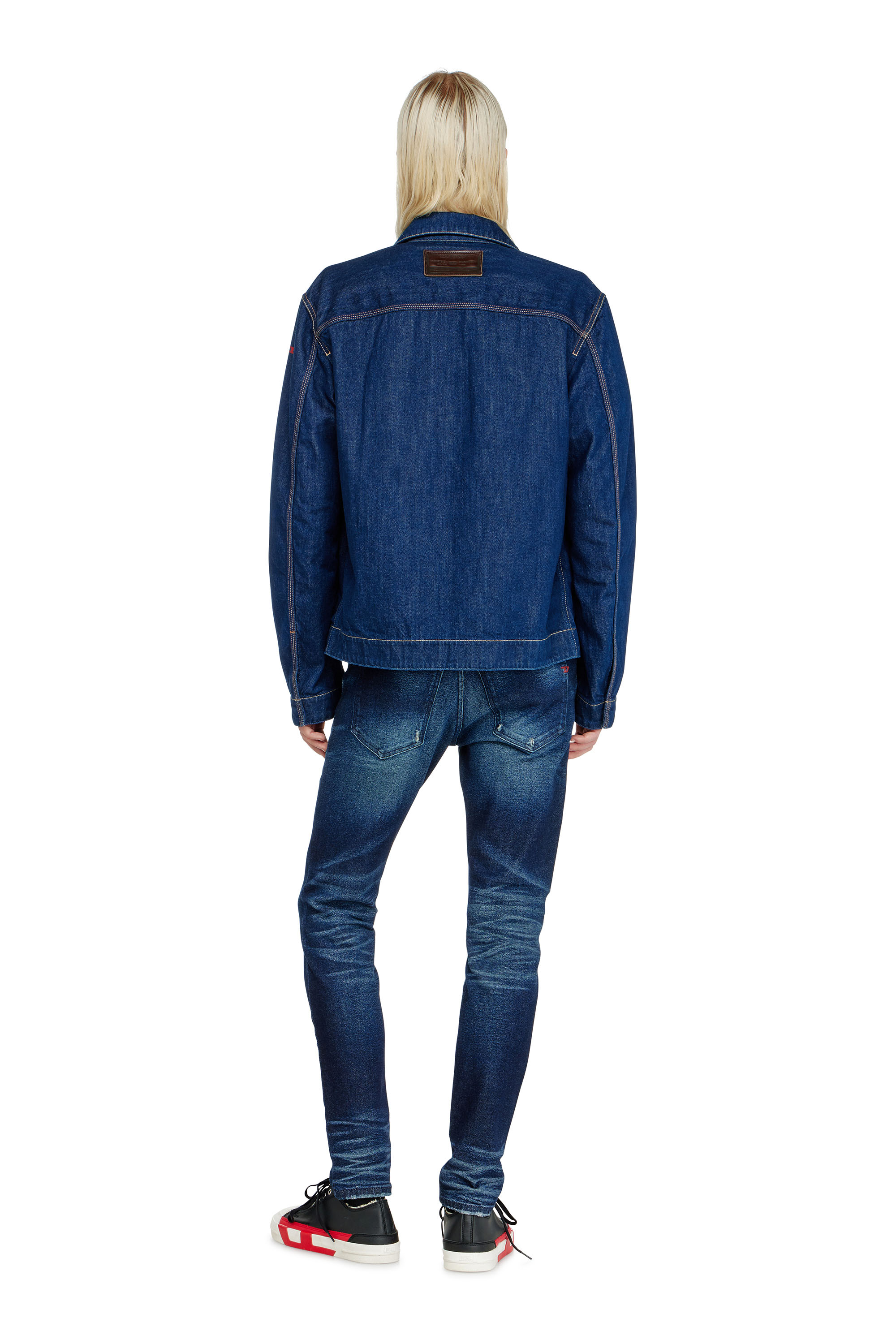 Diesel - Man's Slim Jeans 2019 D-Strukt 0KBBU, Dark Blue - 3