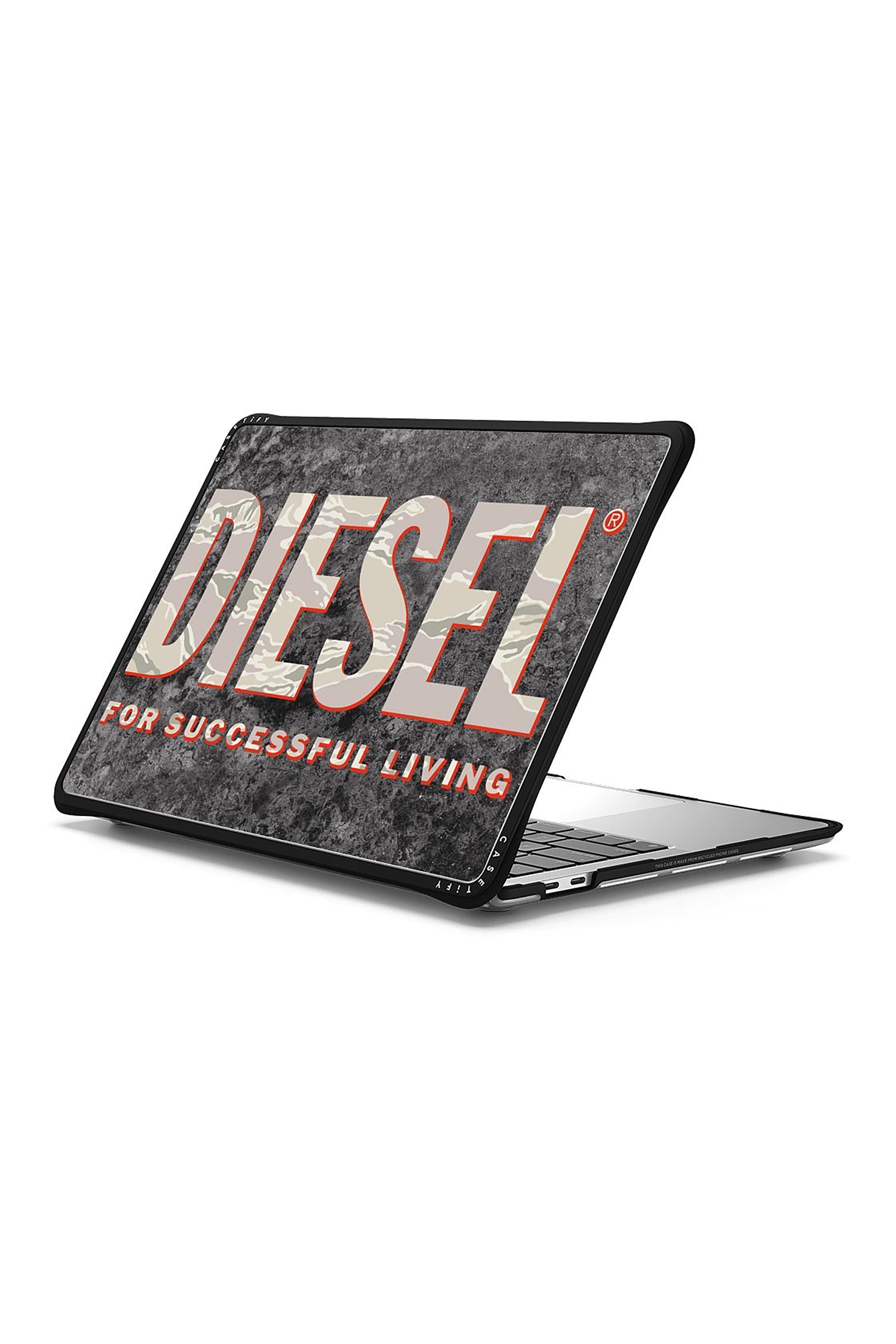 Diesel - 60362 CASETIFY MOULDED CASE, Unisex's Macbook Impact in Brown/White - 2