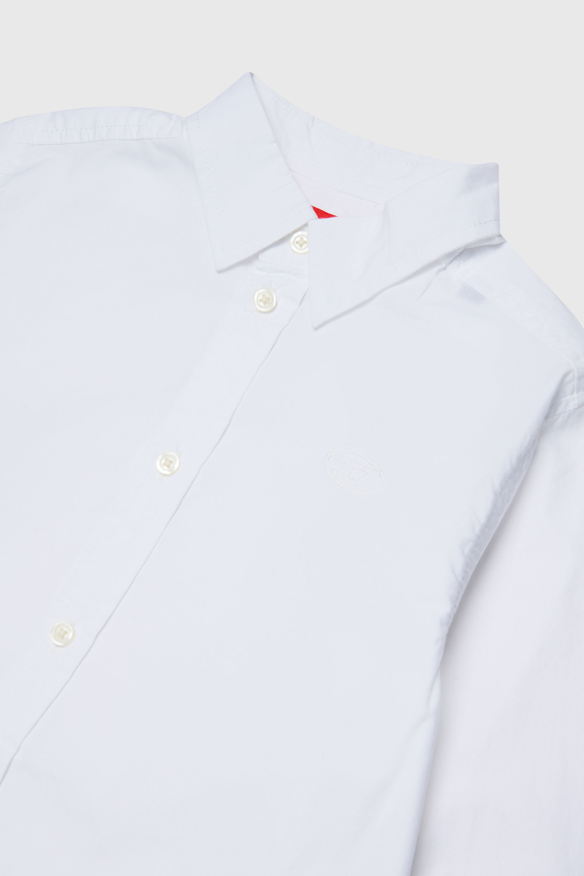 Diesel - CSTAN, Man's Cotton shirt in White - 3