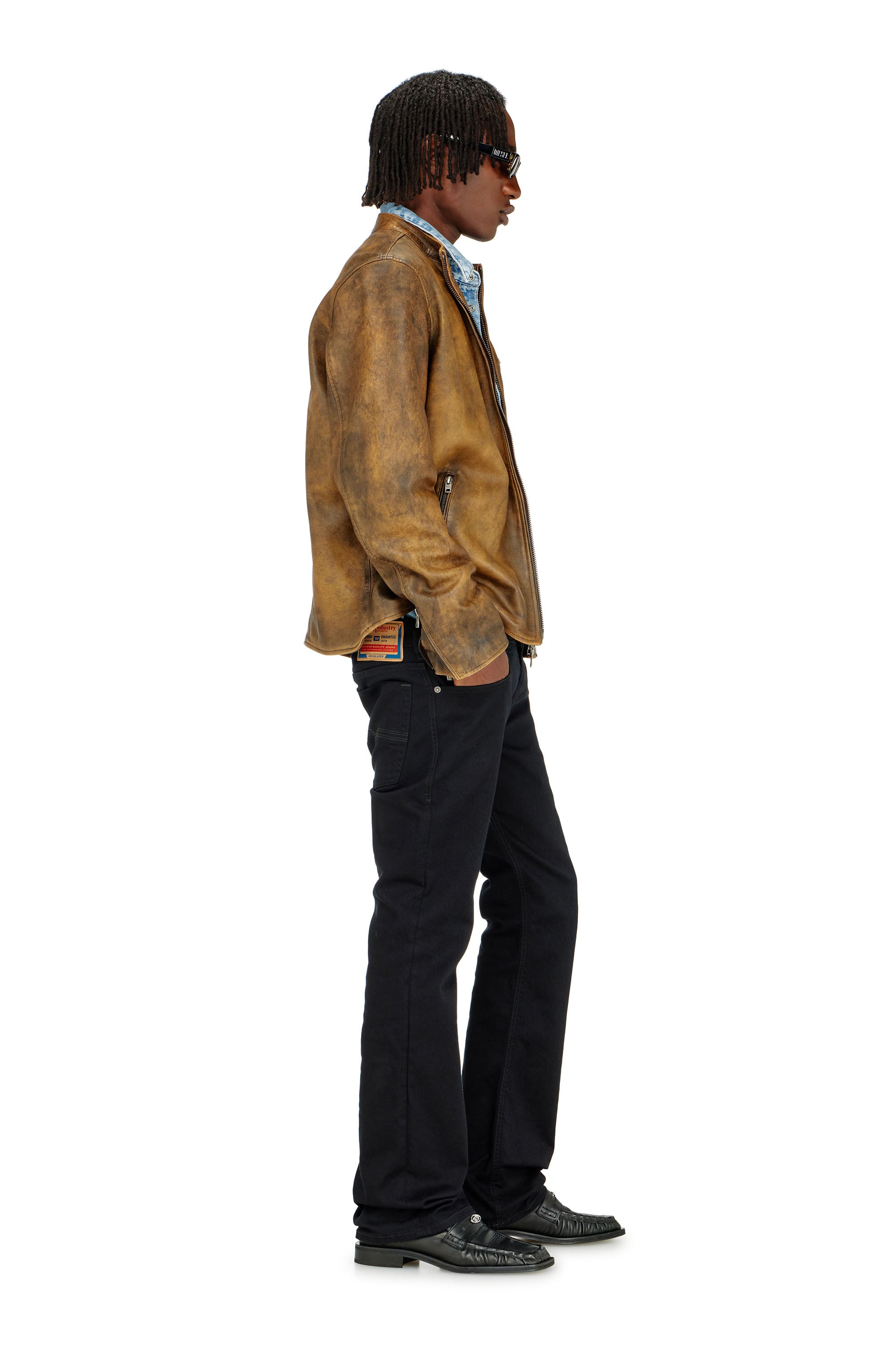 Diesel - Man's Bootcut Jeans 2007 Zatiny 0688H, Black/Dark grey - 4