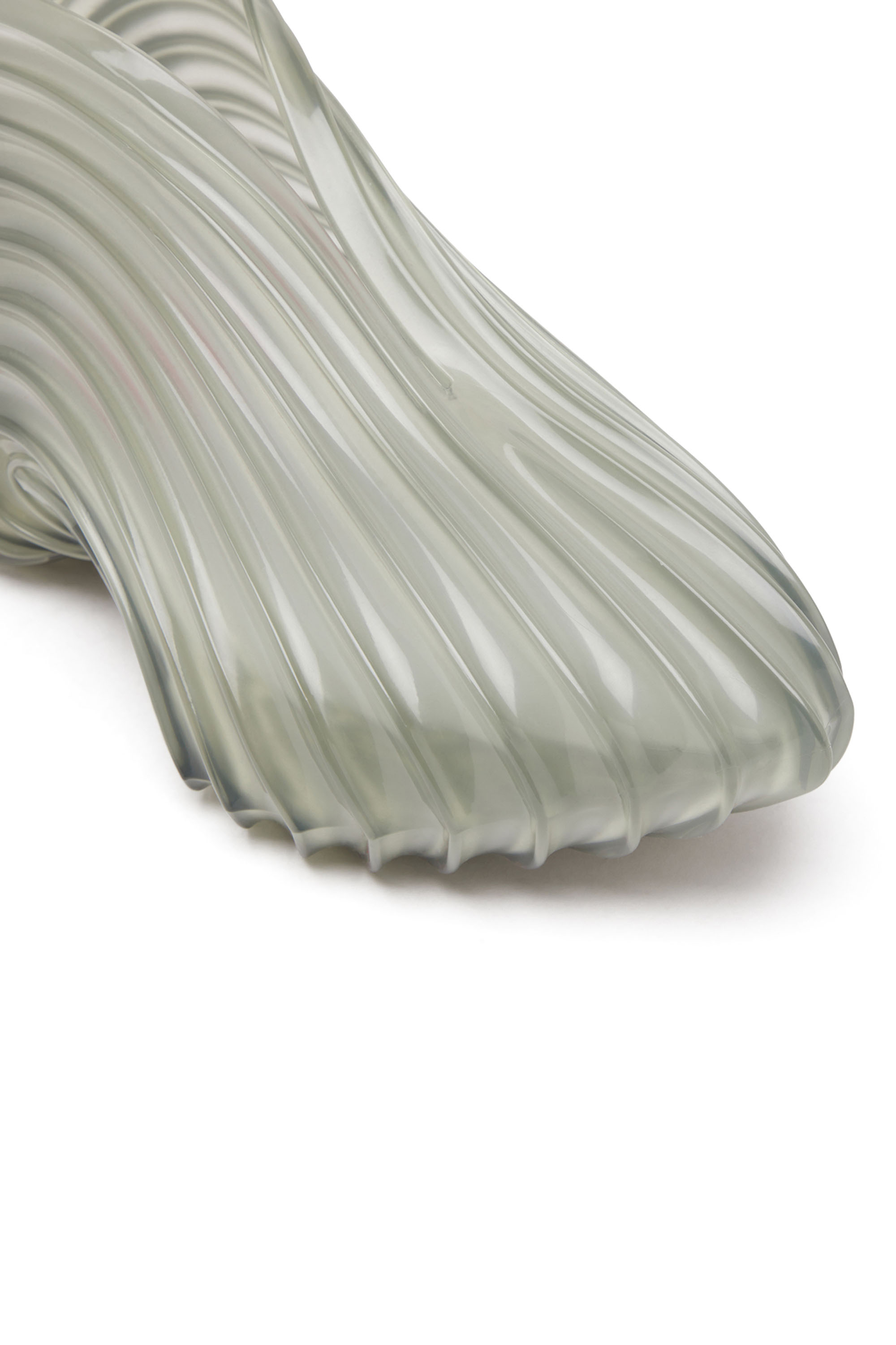 Diesel - MELISSA QUANTUM SNEAKERS X, Unisex's Slip-on sneaker in Melflex&reg; in Light Grey - 6