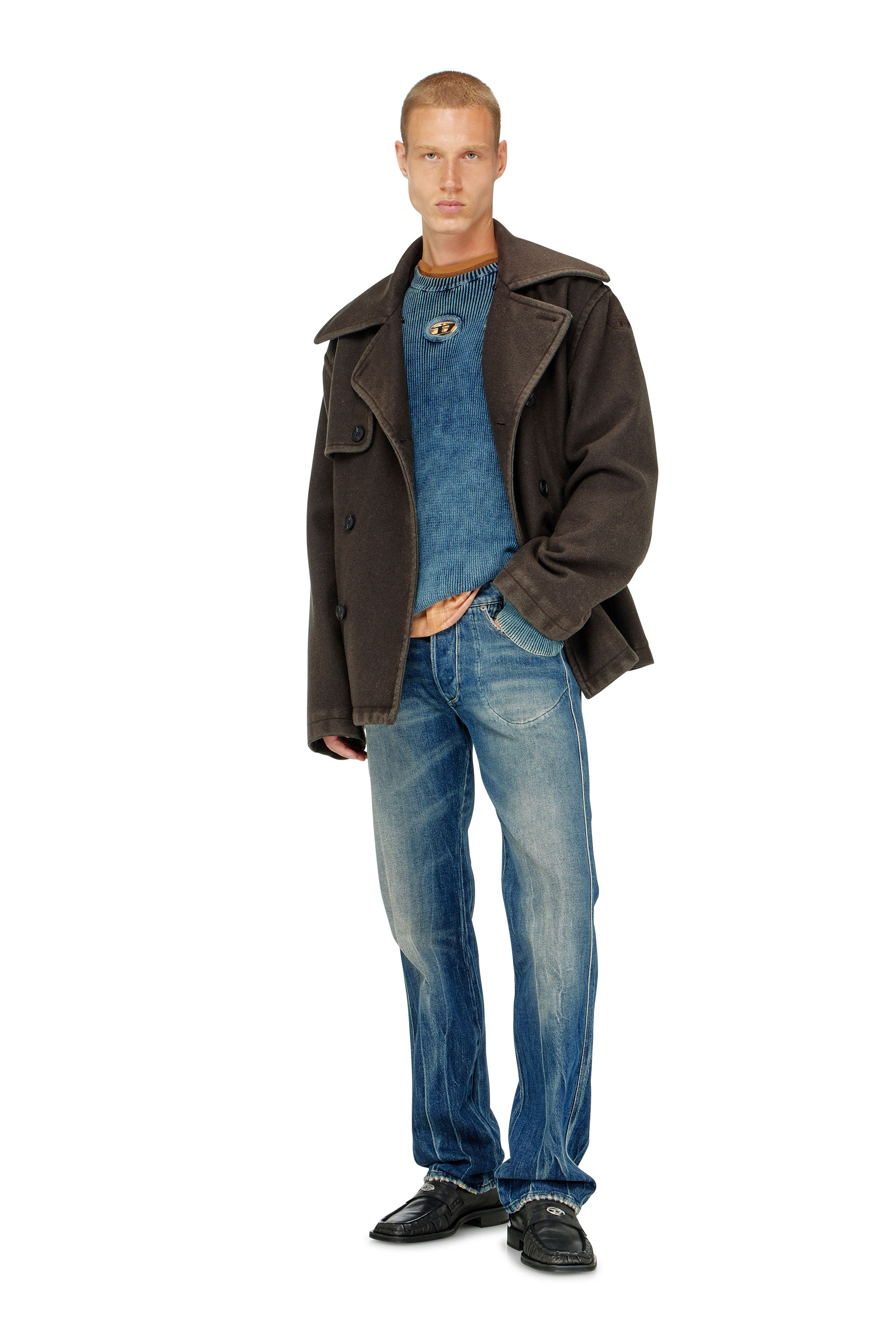 Diesel - Man's Regular Jeans 1985 Larkee 09Q27, Medium blue - 1