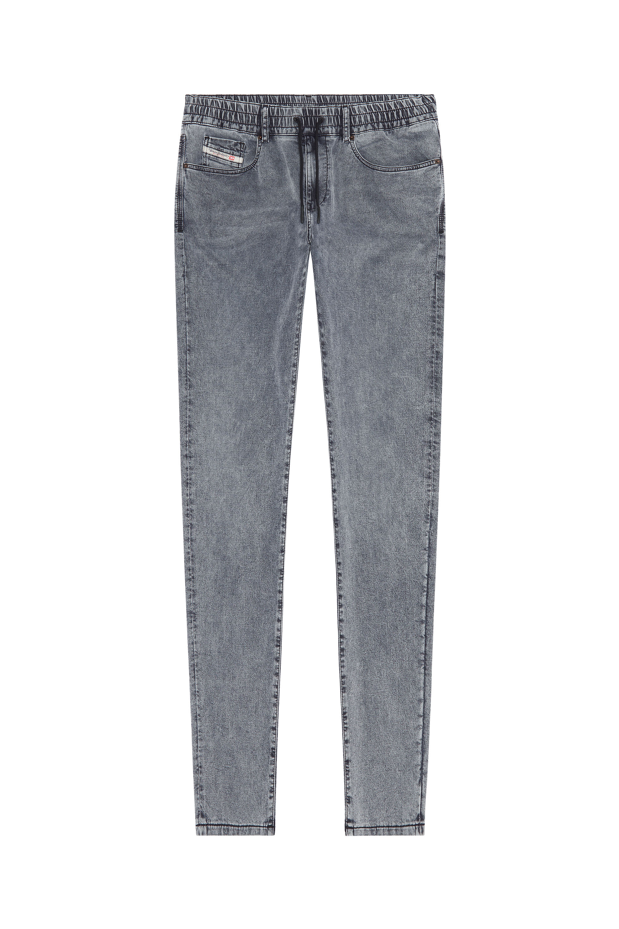 Diesel - D-Strukt JoggJeans® 068DW Slim, Light Grey - Image 5