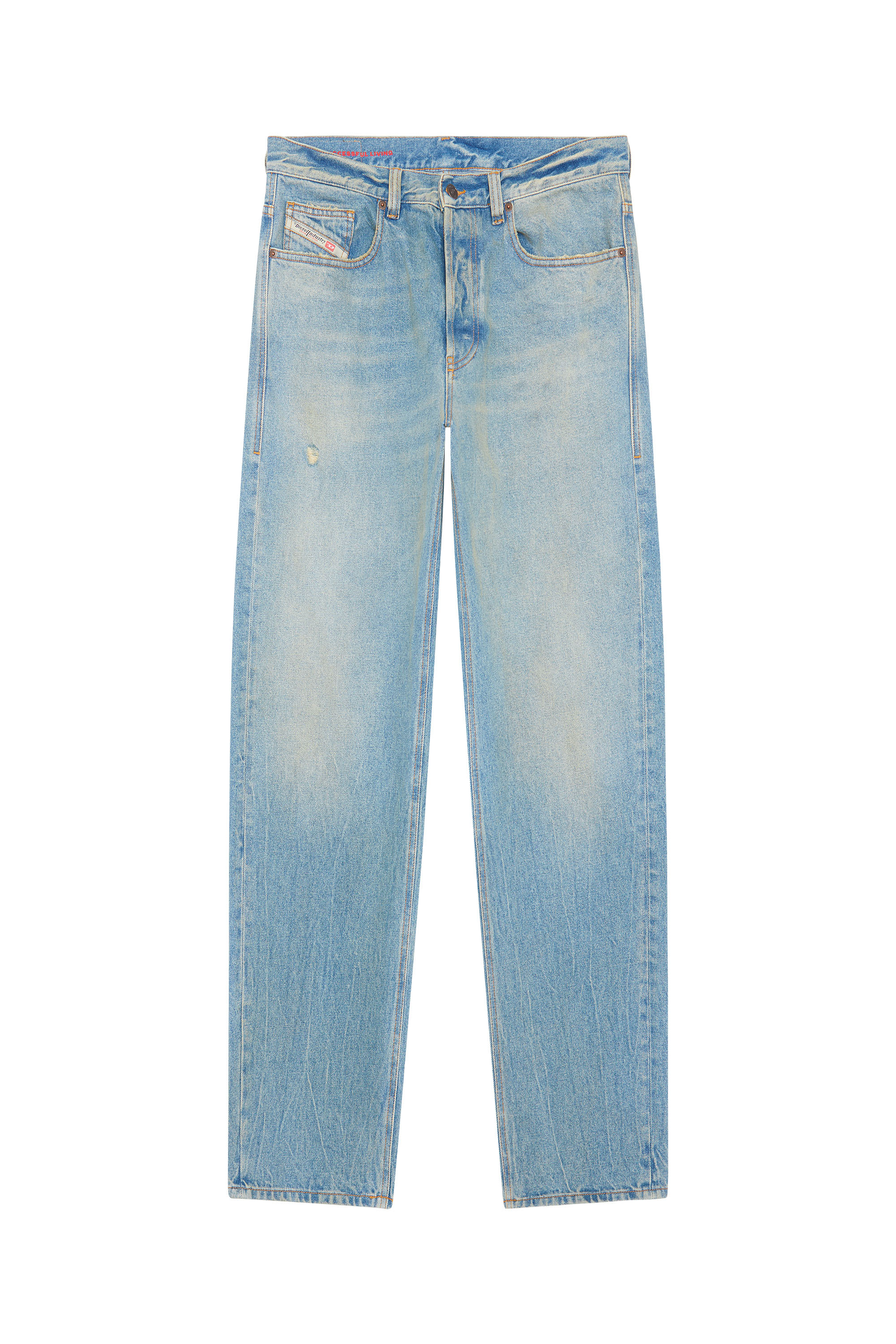 Diesel - 2010 D-Macs 09D79 Straight Jeans, Light Blue - Image 6