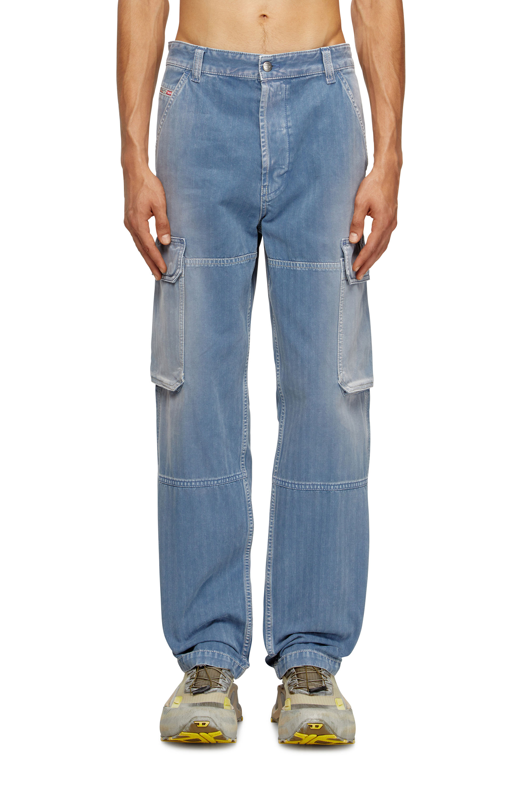 Diesel - Man's Regular Jeans D-Uty 09M93, Blue - 3