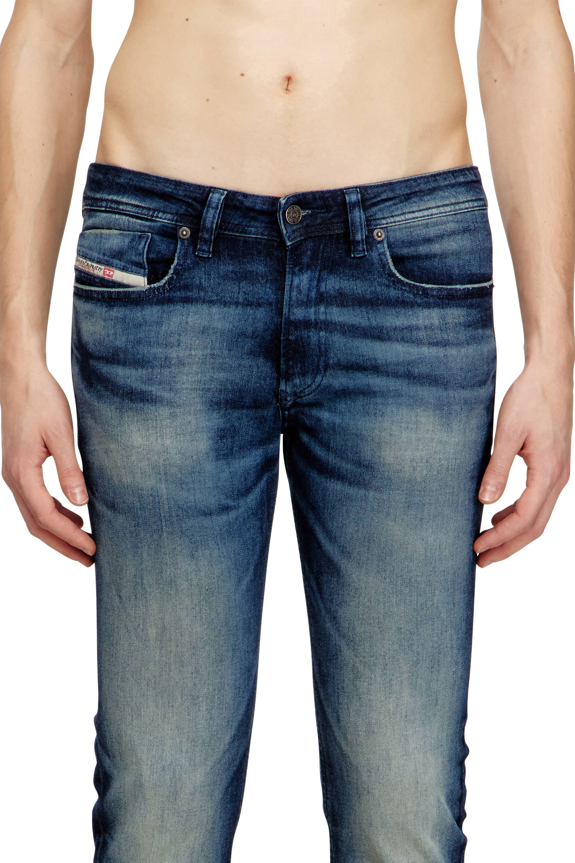 Diesel - Man's Skinny Jeans 1979 Sleenker 0ADBM, Dark Blue - 4