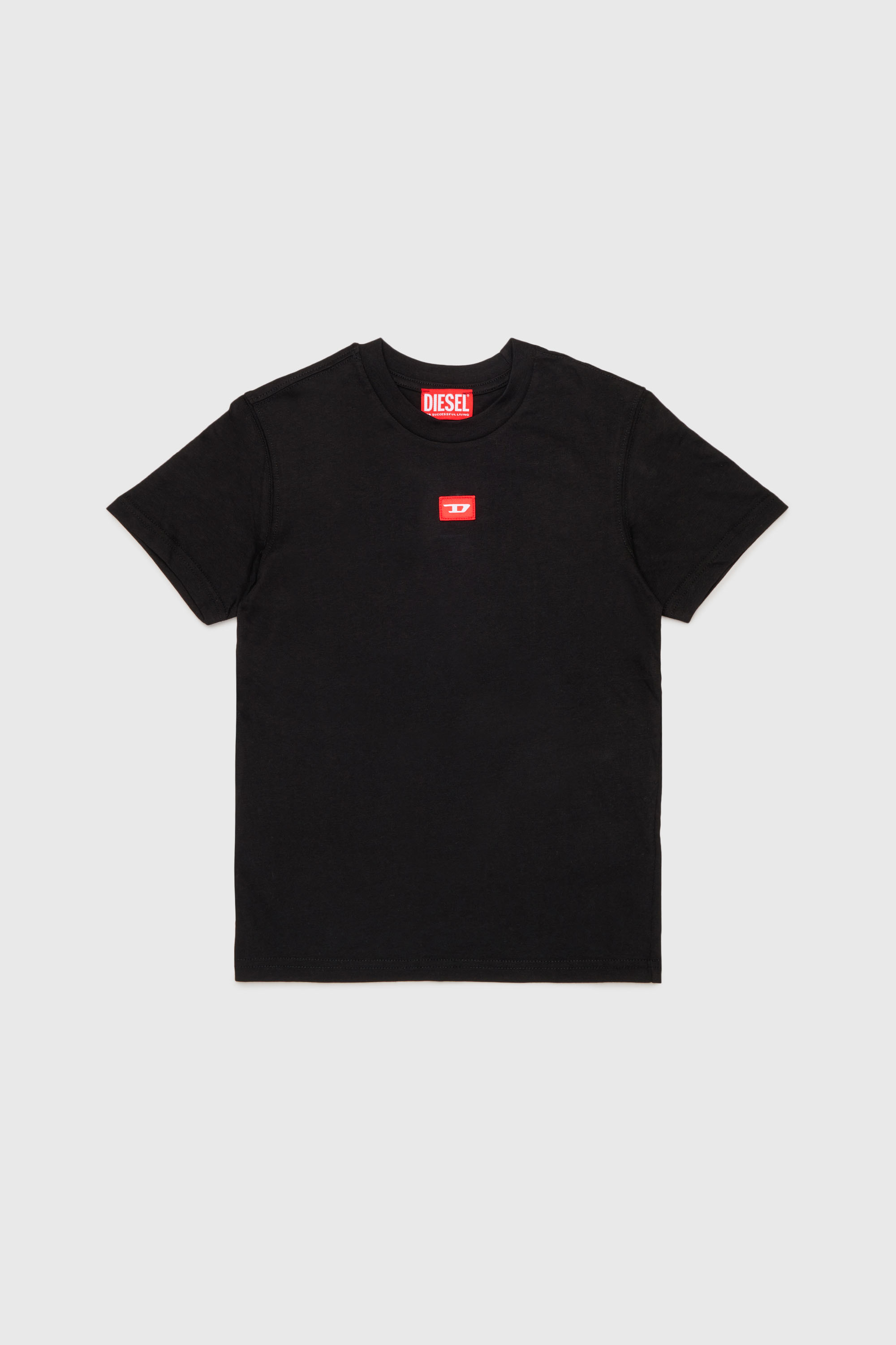 Cotton T-shirt with patch
