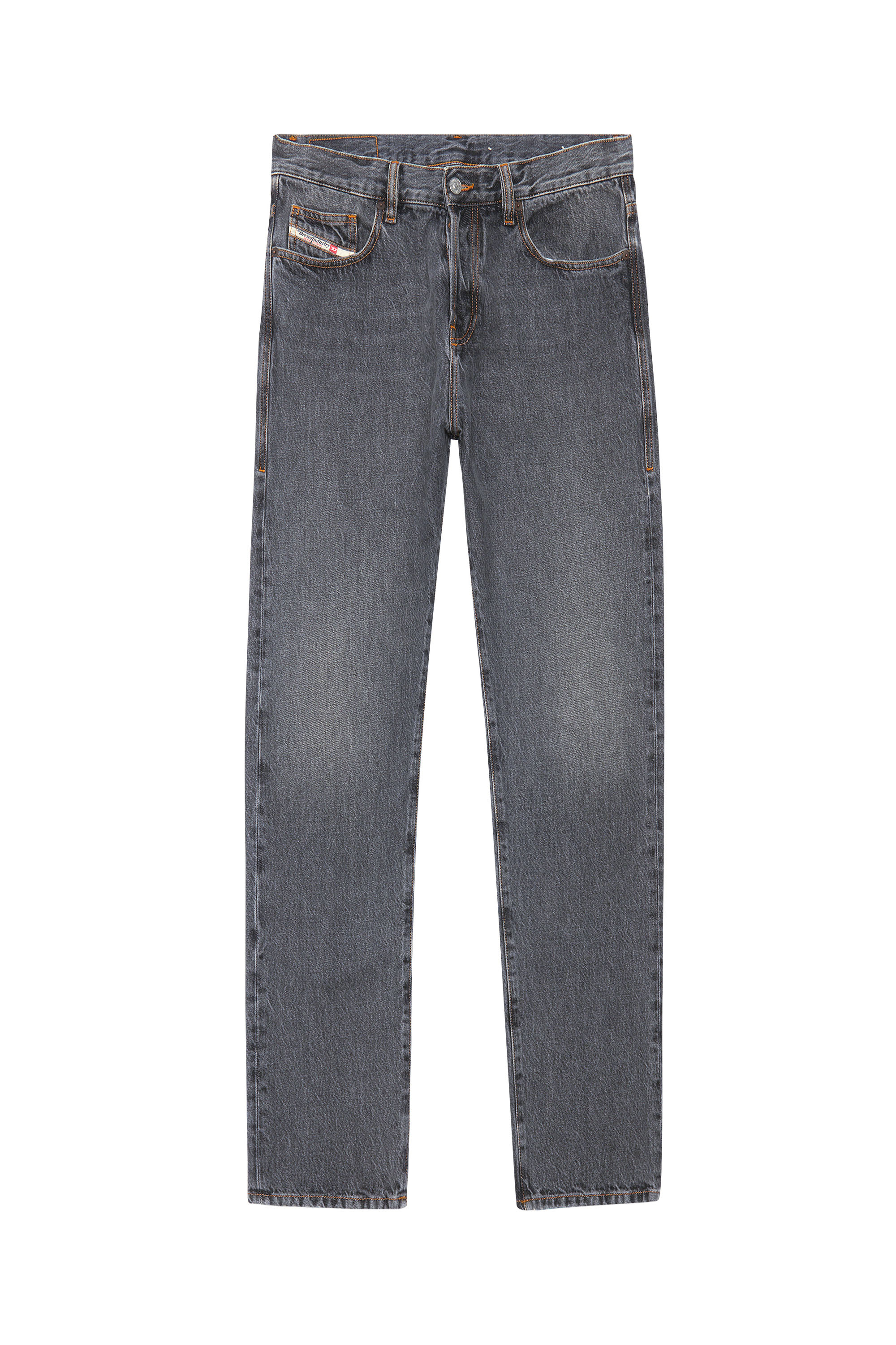 2020 D-Viker 09B84 Straight Jeans, Black/Dark grey - Jeans