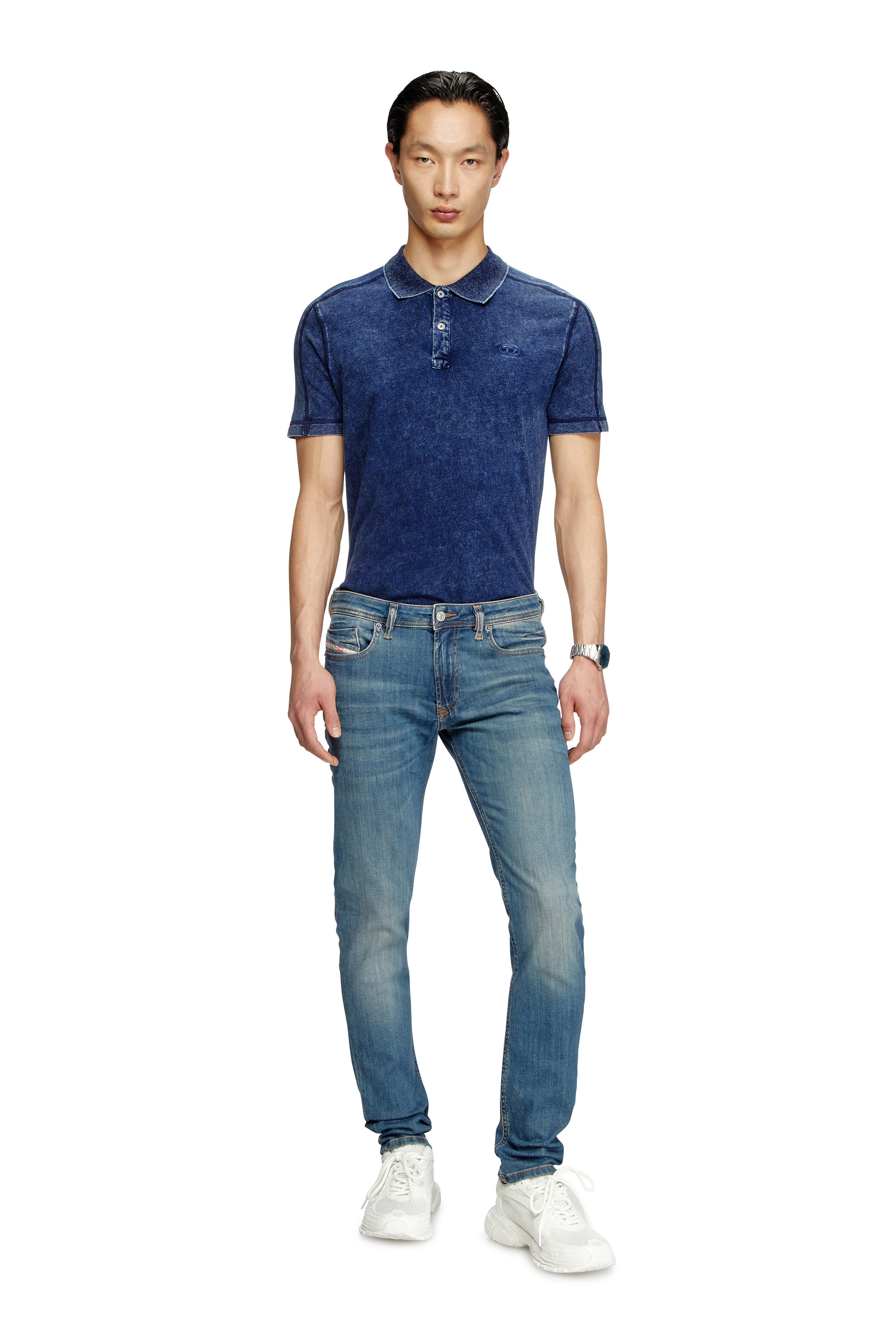 Diesel - Man's Skinny Jeans 1979 Sleenker 0BMBT, Medium blue - 2