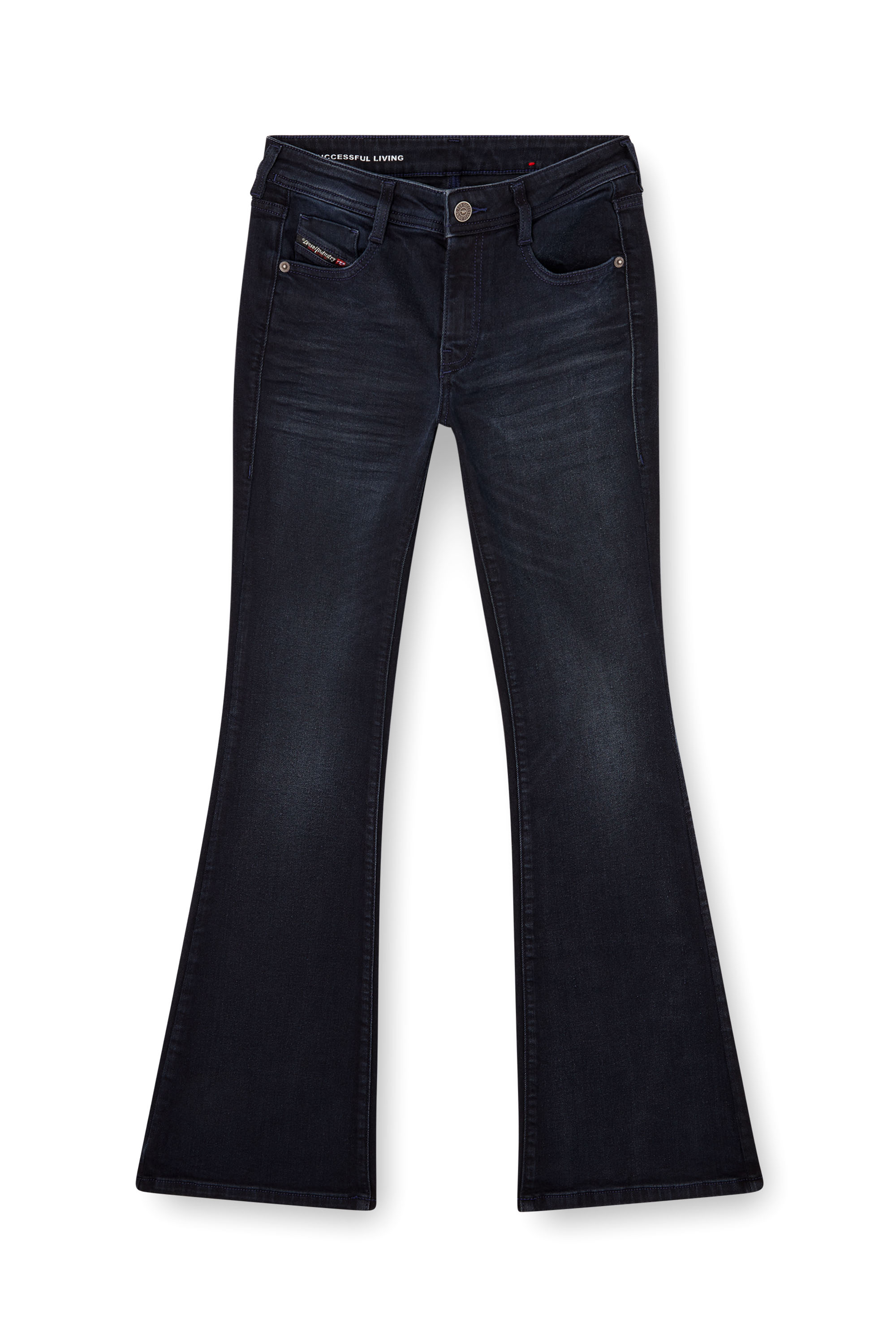 Diesel - Woman's Bootcut Jeans 1969 D-Ebbey 0BMBU, Dark Blue - 2