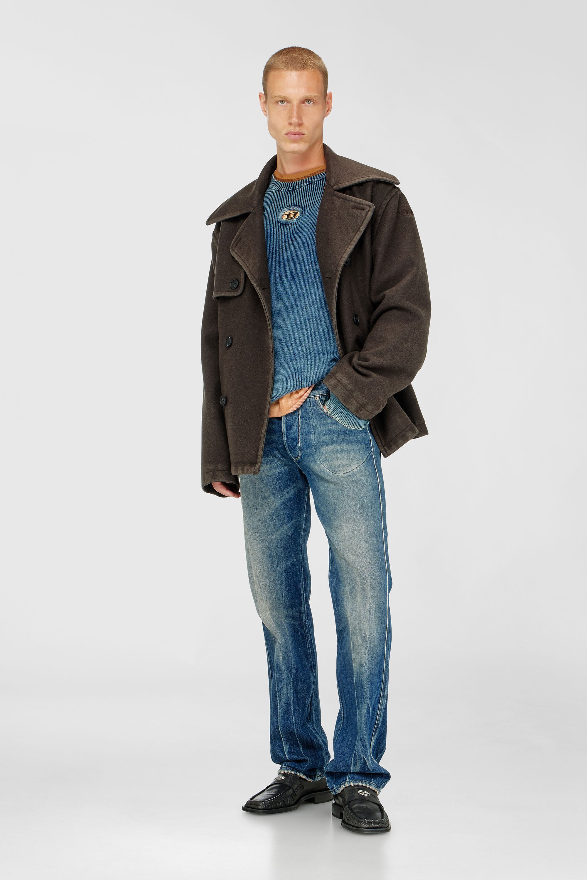 Diesel - Man's Regular Jeans 1985 Larkee 09Q27, Medium blue - 1