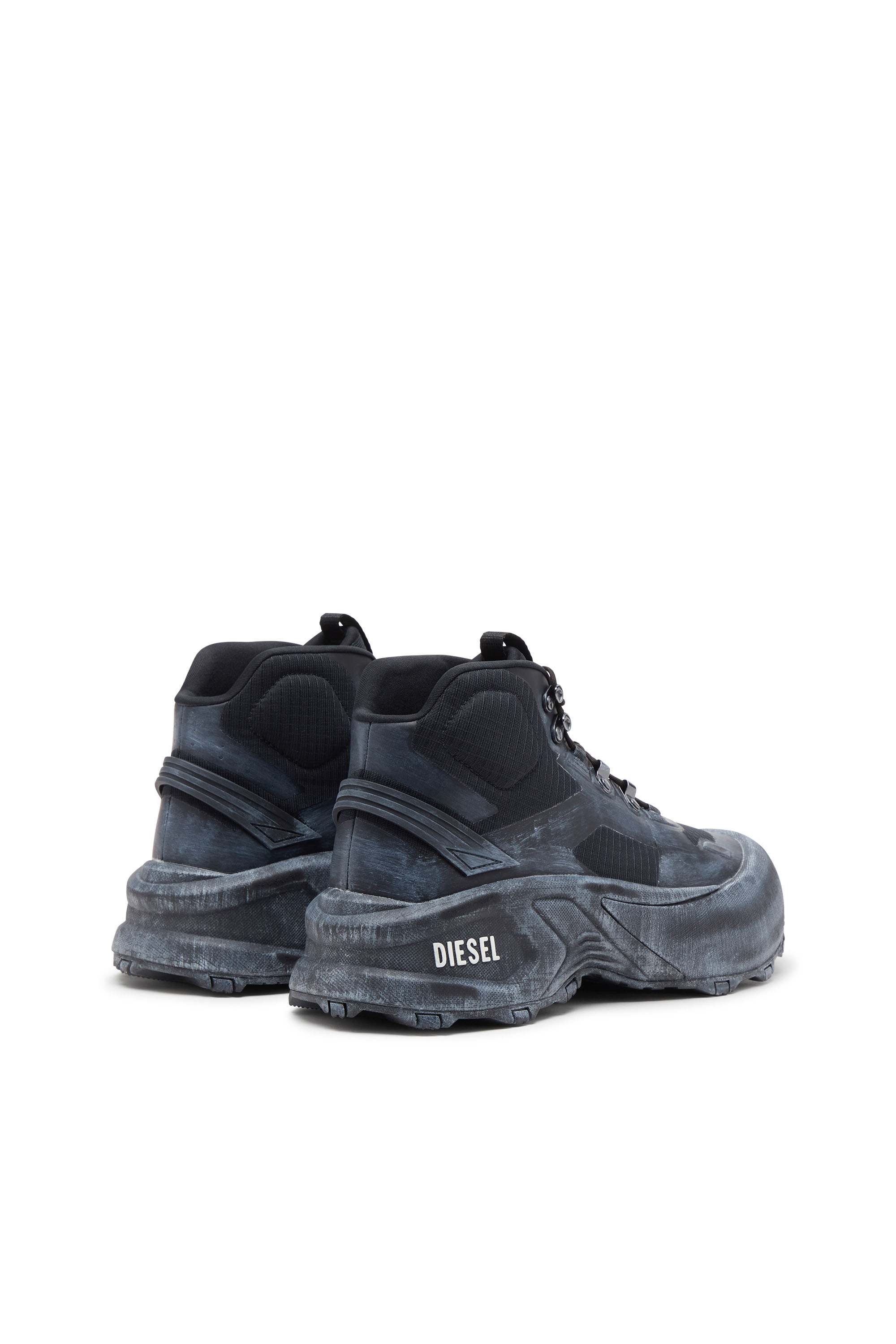 D-CAGE HIKING, Black Diesel - D-CAGE HIKING, Man's D-Cage Hiking - Sneakers in Black - 3