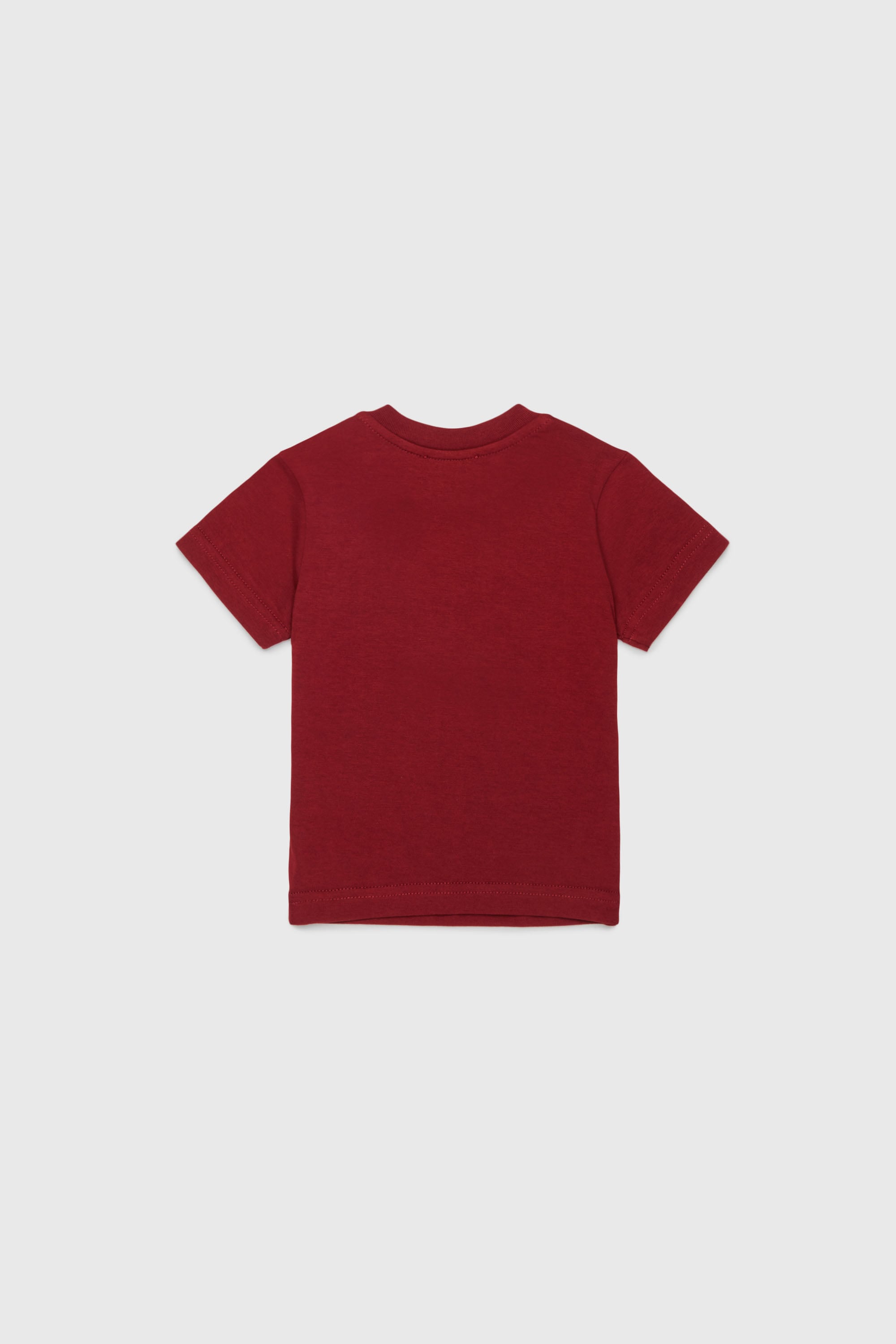 Diesel - TIELB, Man's Cotton T-shirt with Oval D print in Red - 2