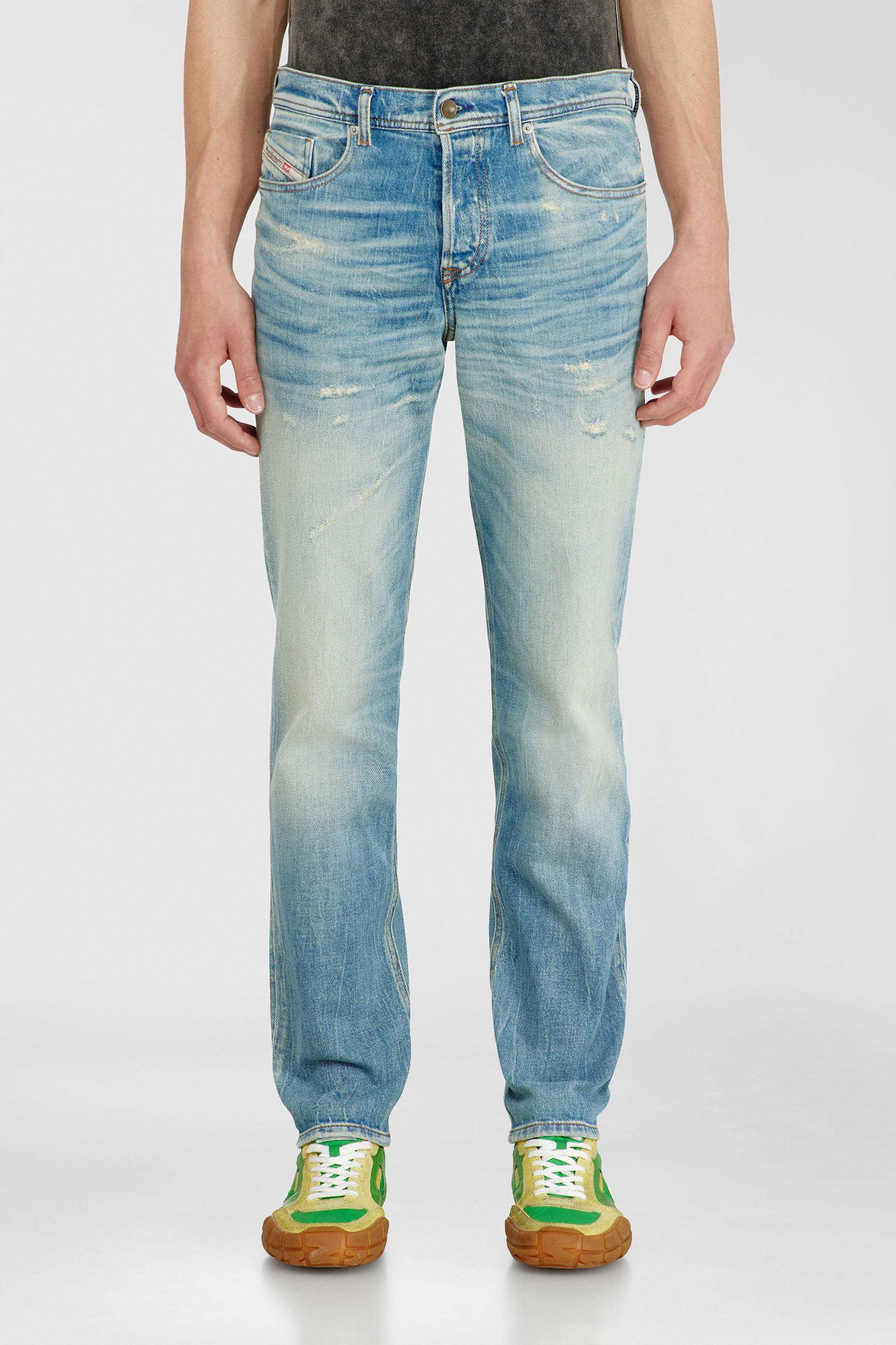 Diesel - Man's Regular Jeans 2023 D-Finitive 09P33, Light Blue - 4