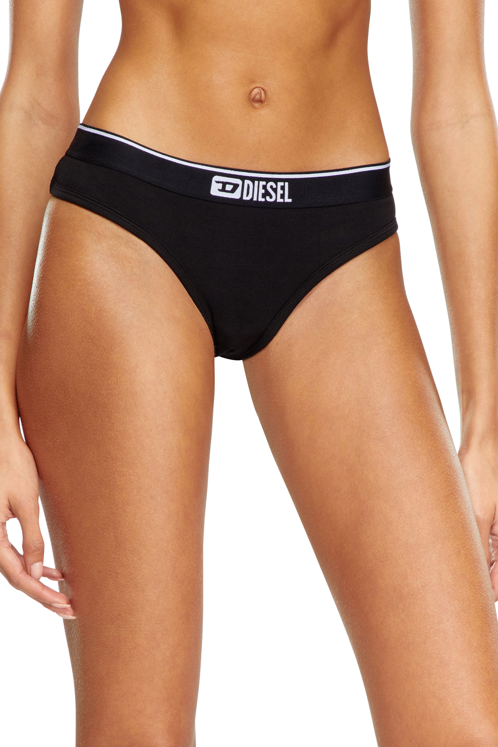 UFPN-OXYS-TWOPACK Woman: Two-pack of briefs with shiny waist