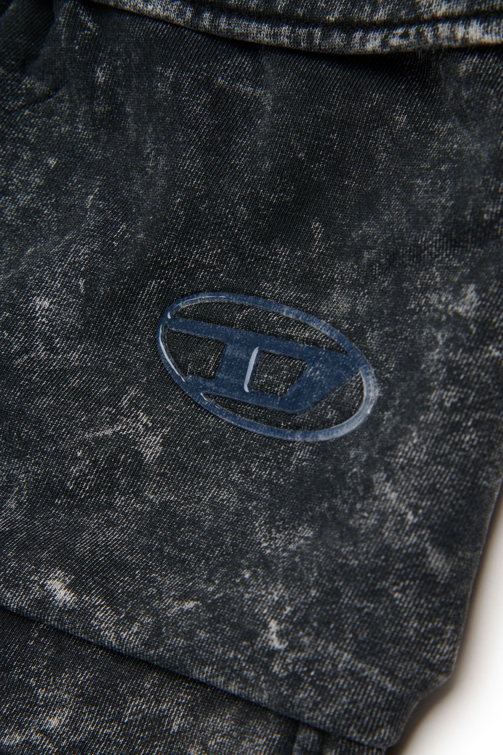 Diesel - GIONA, Woman's Cotton skirt with cargo pockets in Black - 4