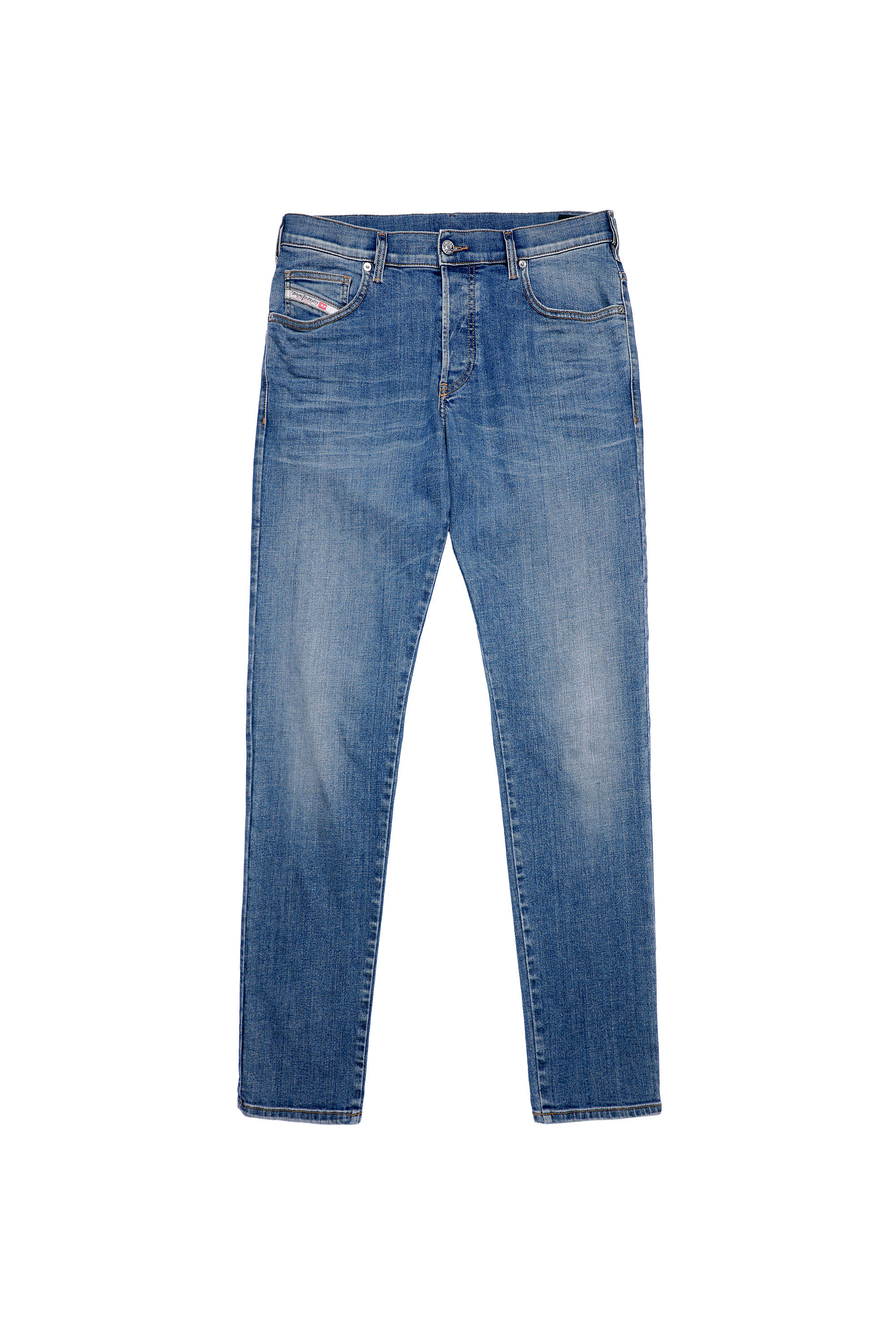 Diesel - D-Yennox 009ZR Tapered Jeans, Light Blue - Image 6