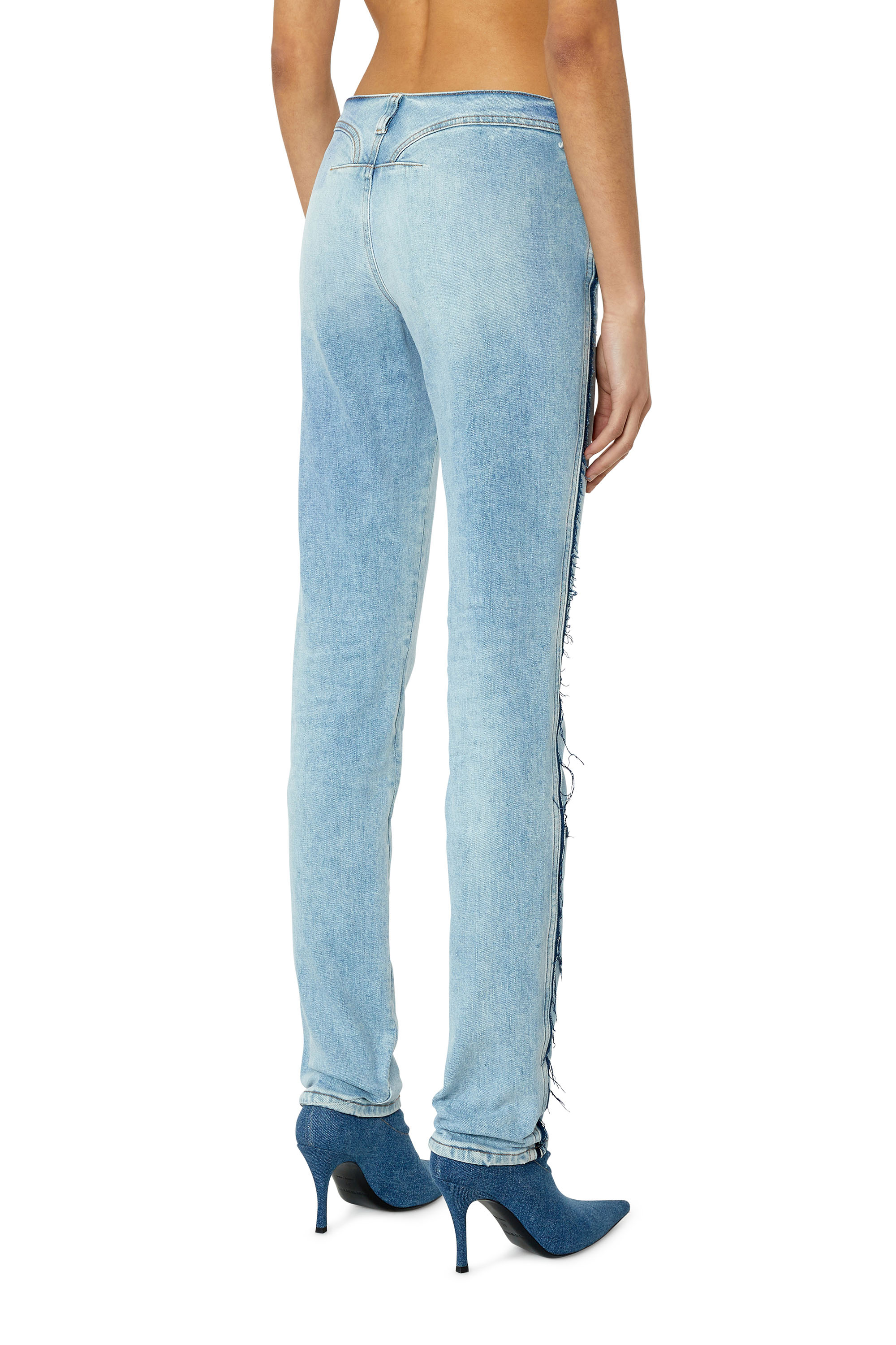 Diesel - Skinny Jeans D-Tail 09F41, Light Blue - Image 3