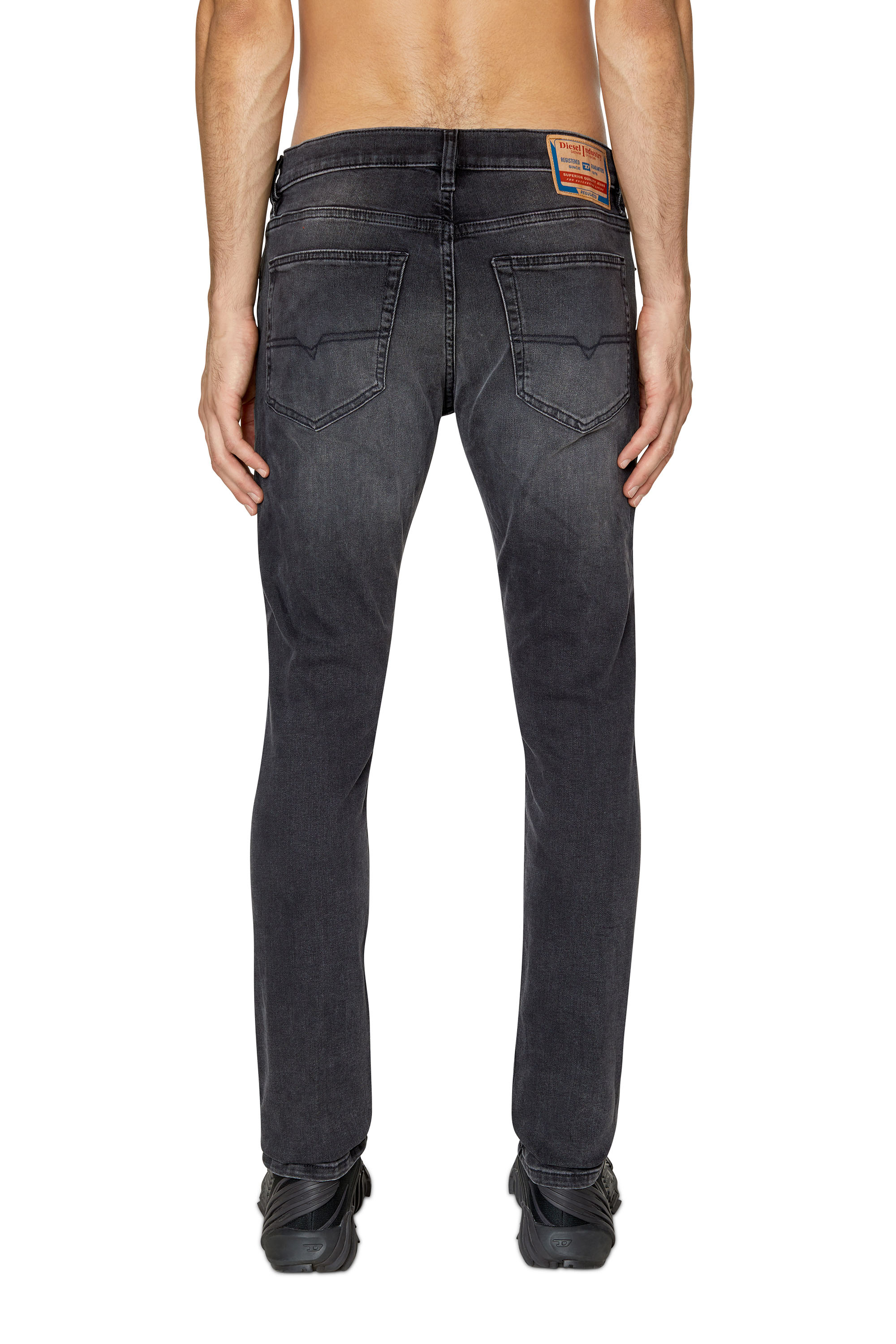 Diesel - D-Luster 0IHAV Slim Jeans, Black/Dark grey - Image 2