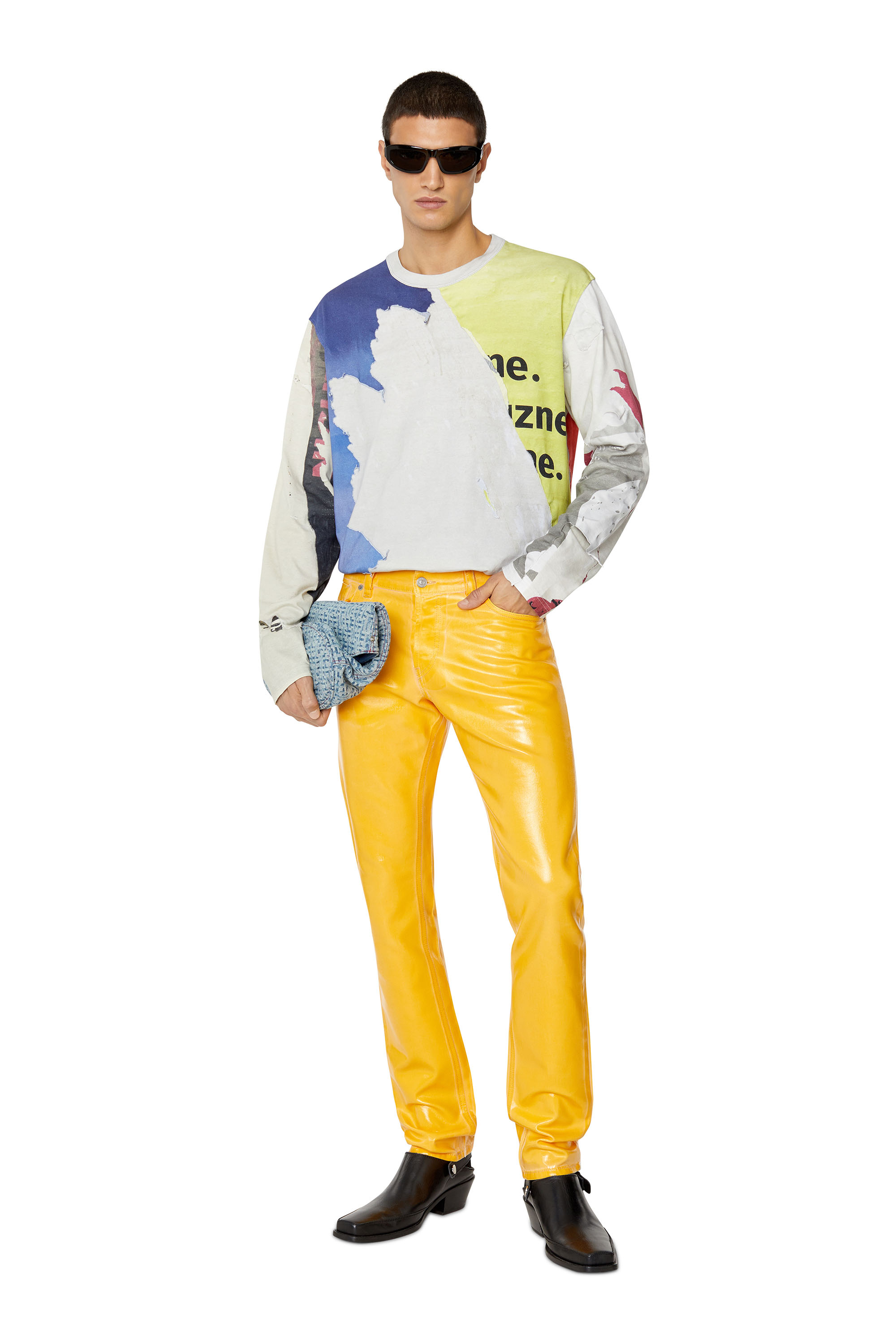 Diesel - 1995 09E50 Straight Jeans, Yellow - Image 2