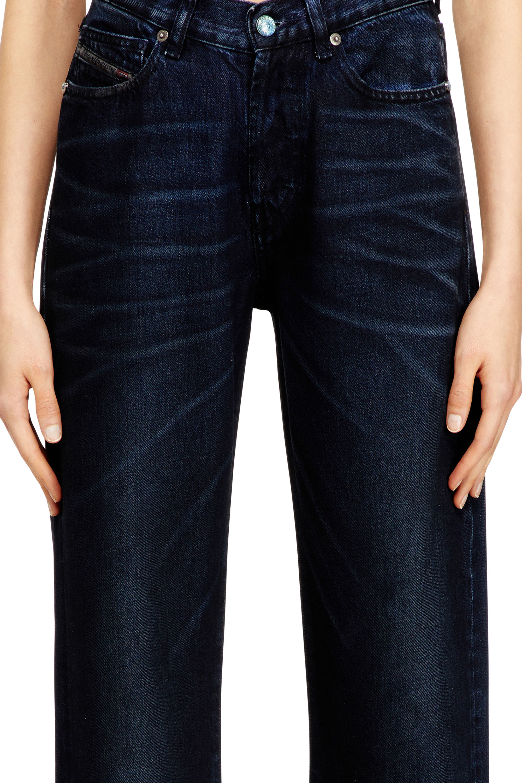 Diesel - Woman's Regular Jeans 1971 D-Sent 09N21, Dark Blue - 5
