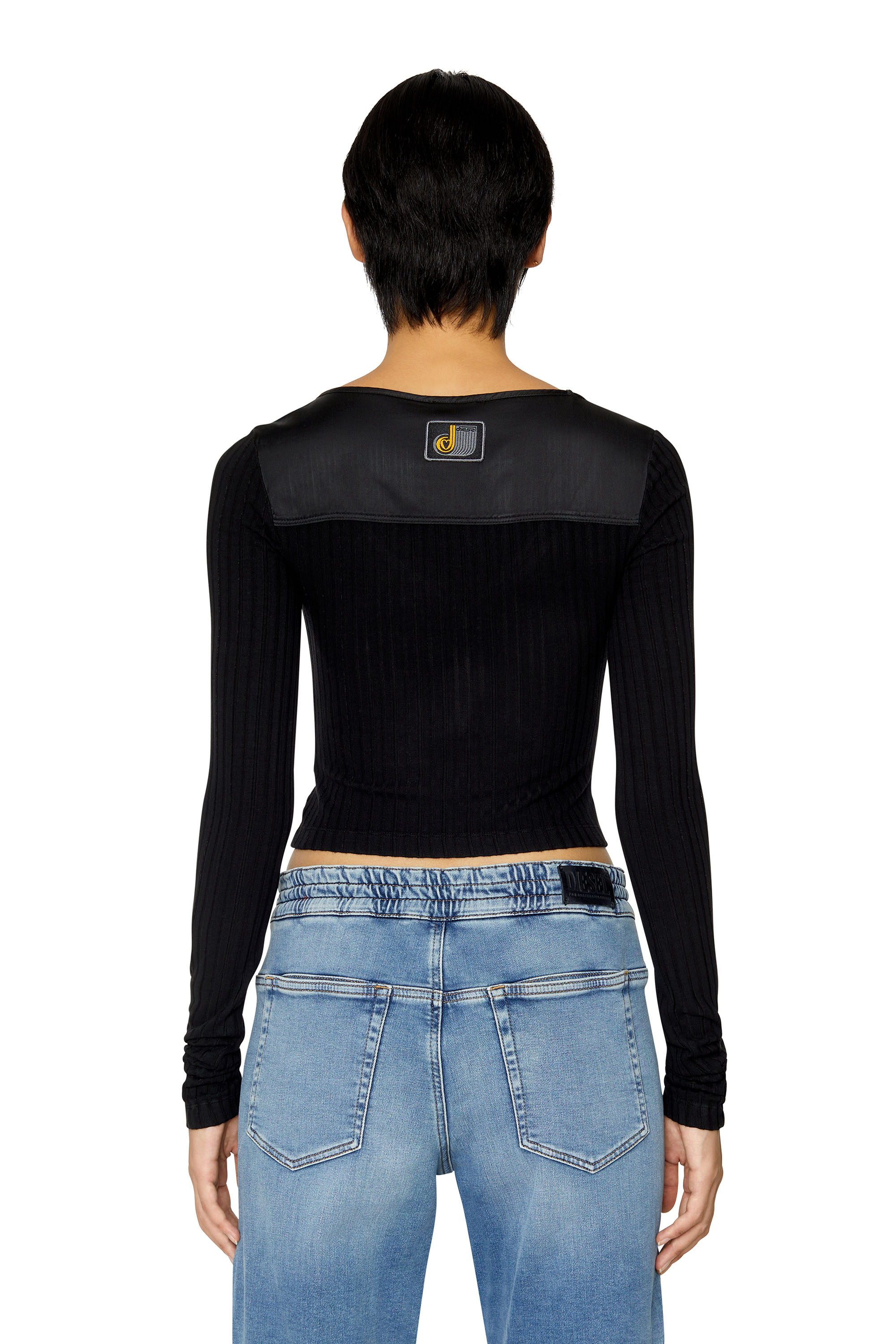 Diesel - T-BORDIE, Black - Image 4