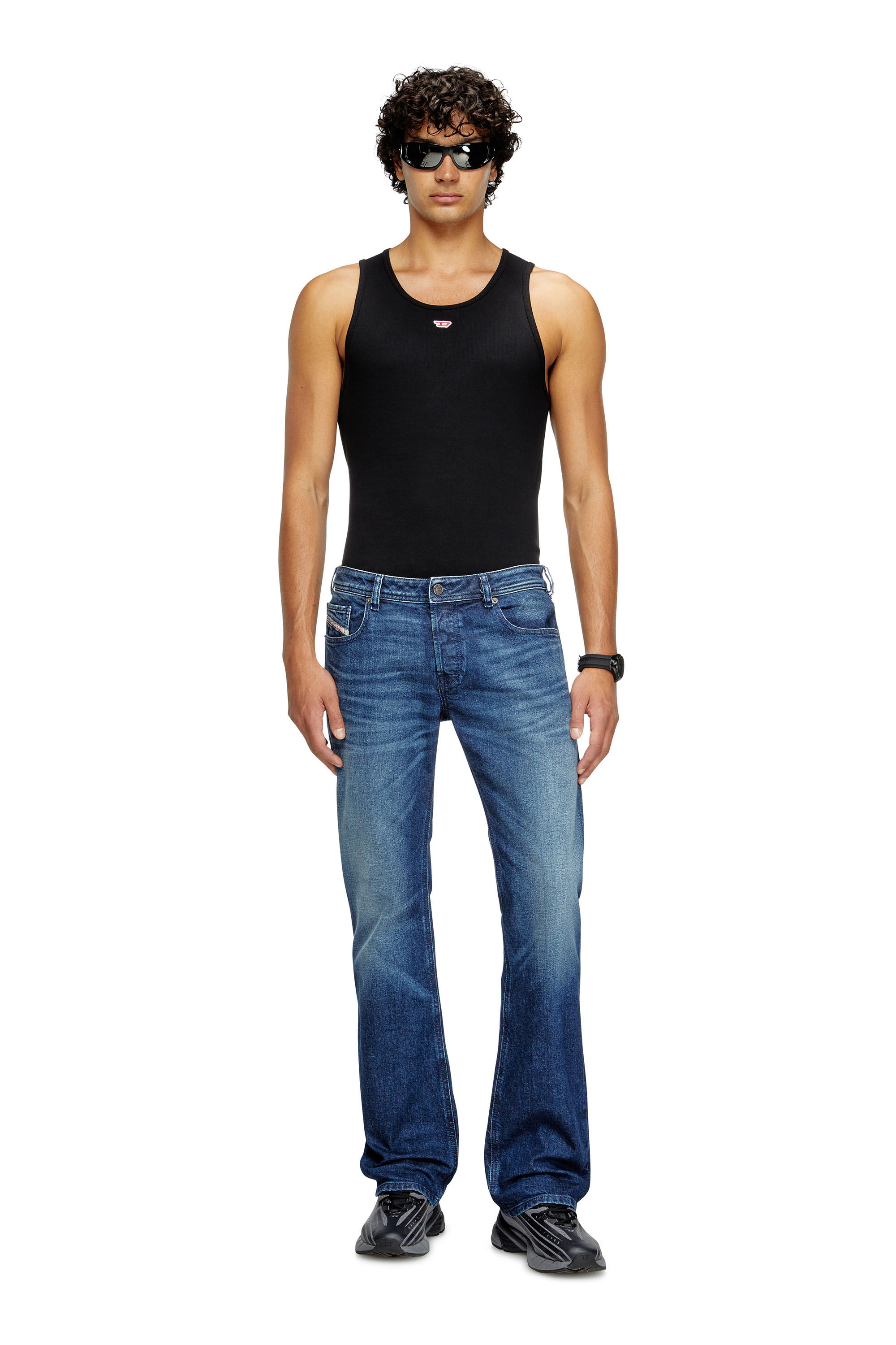 Diesel - Man's Bootcut Jeans 2007 Zatiny 09L51, Dark Blue - 2