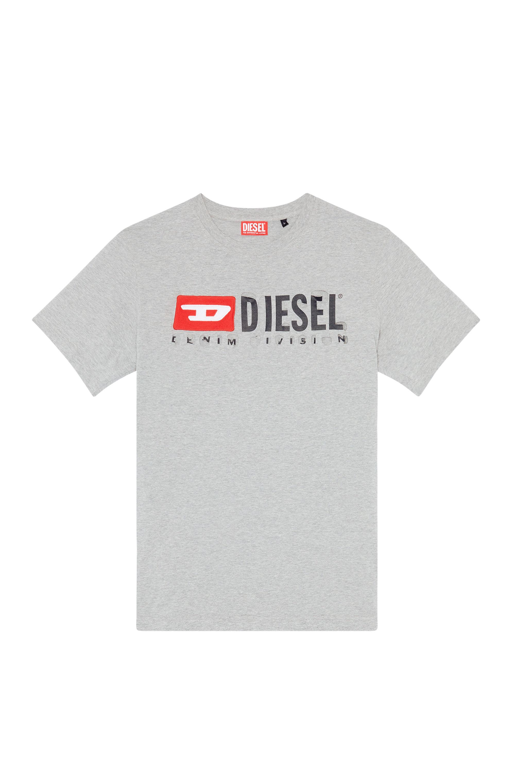 Diesel - T-JUST-DIVSTROYED, Grey - Image 5