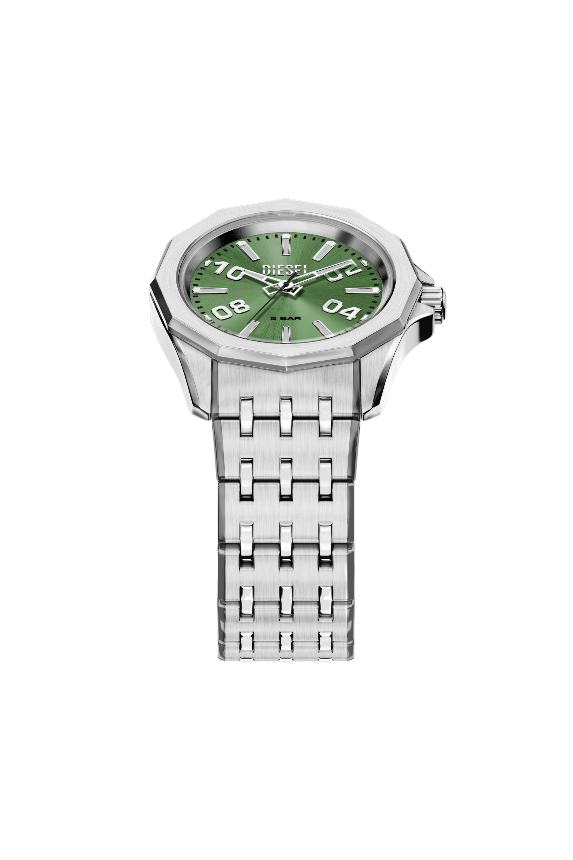 Diesel - DZ2237 WATCH, Man's Stinger stainless steel watch in Silver - 6