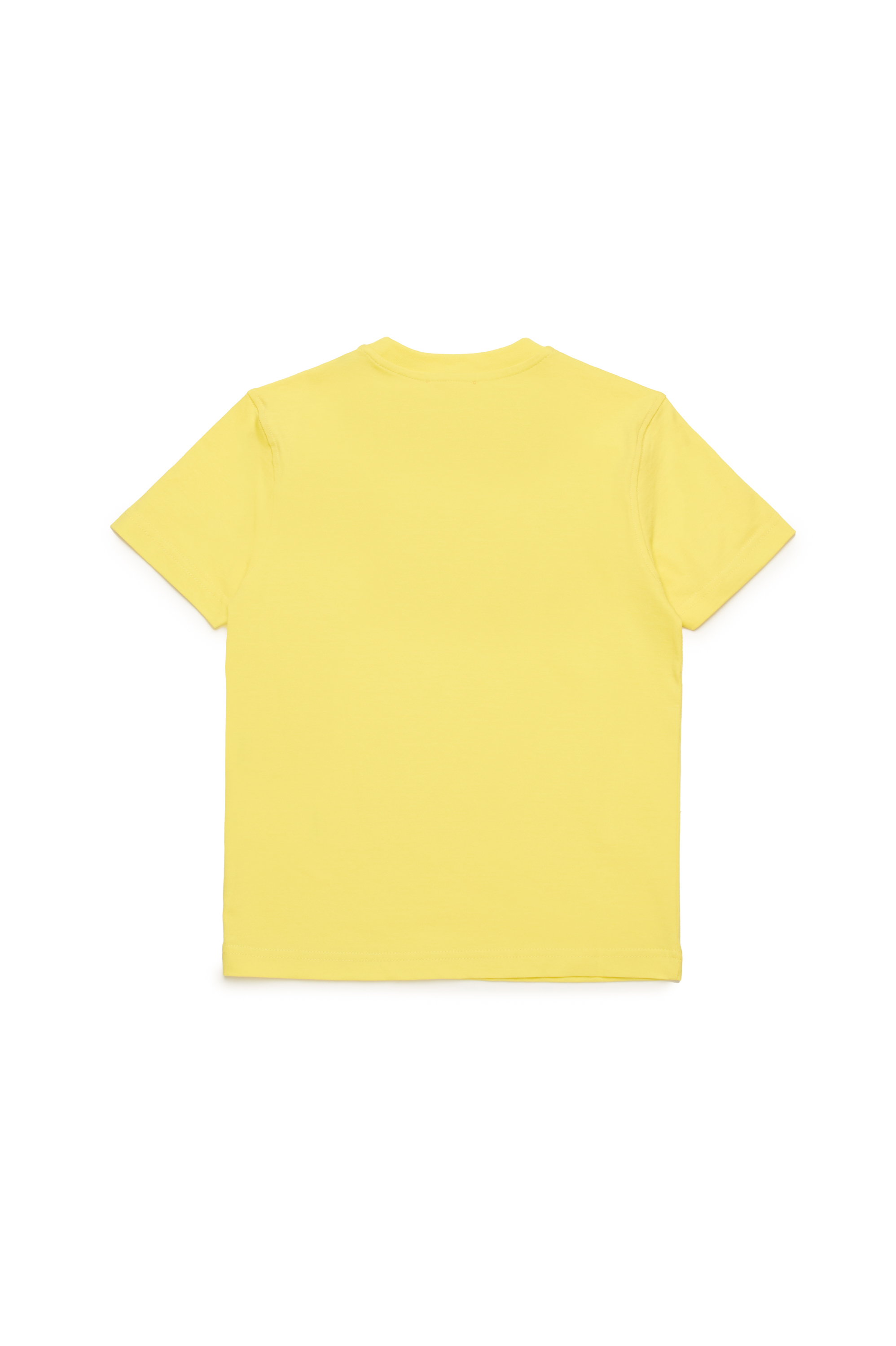 Diesel - TDIEGORL6, Man's T-shirt with smudged logo in Yellow - 2