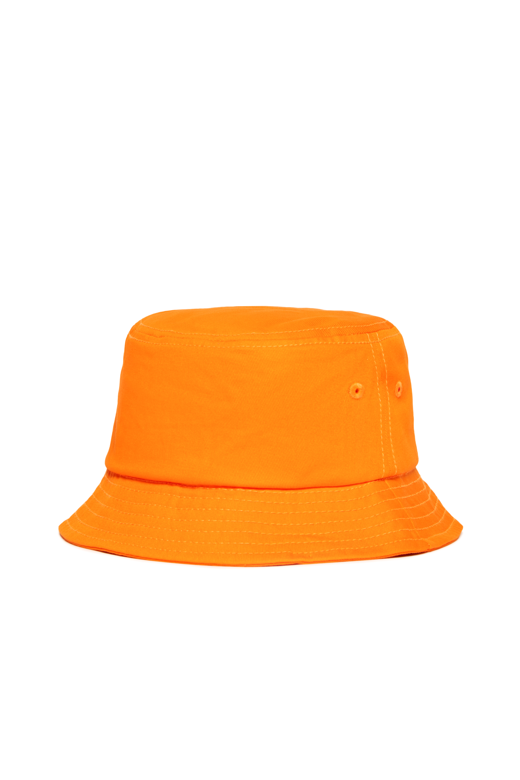 Diesel - FIRCUS, Unisex's Bucket hat with Oval D embroidery in Orange - 2