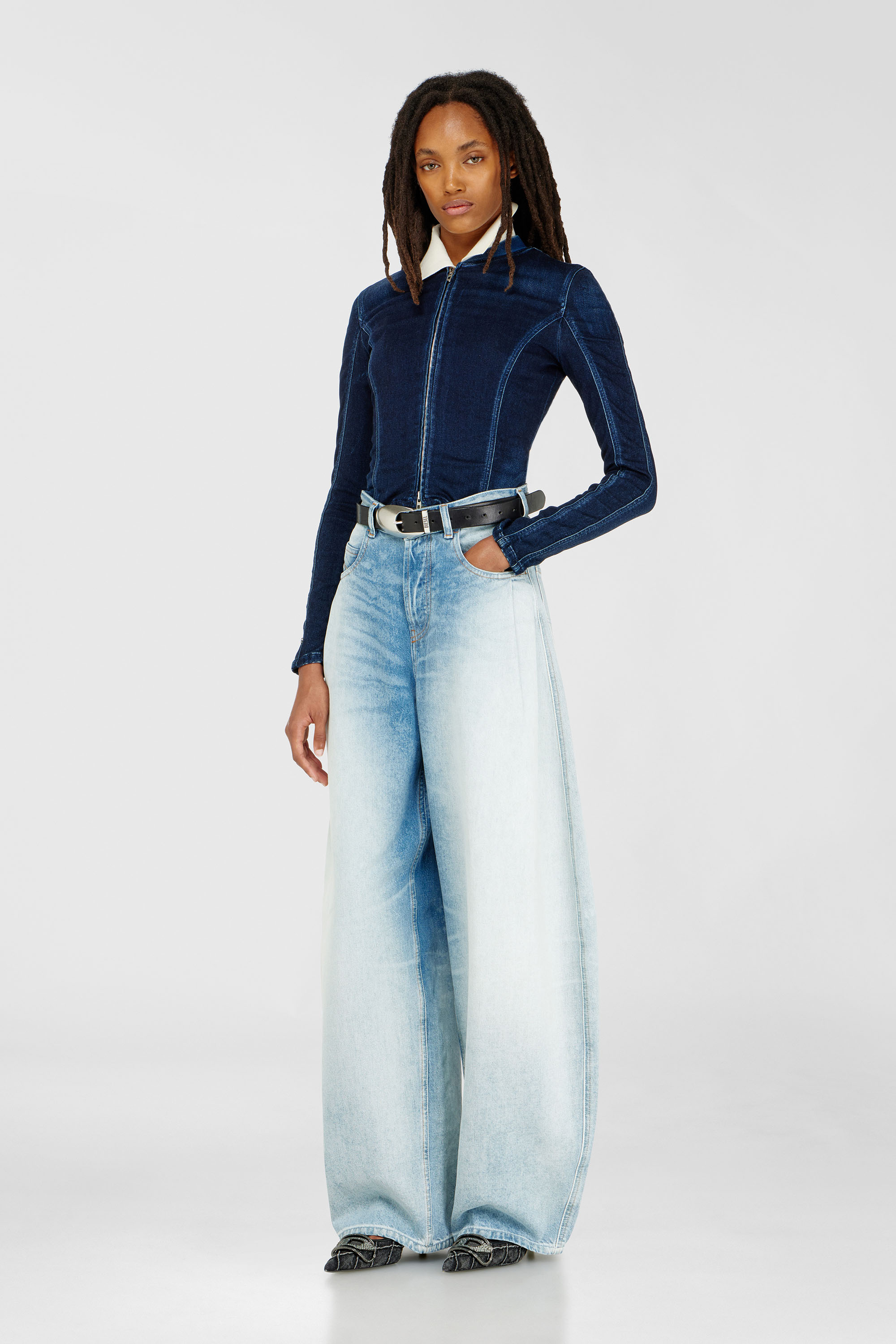 Cropped jacket in JoggJeans