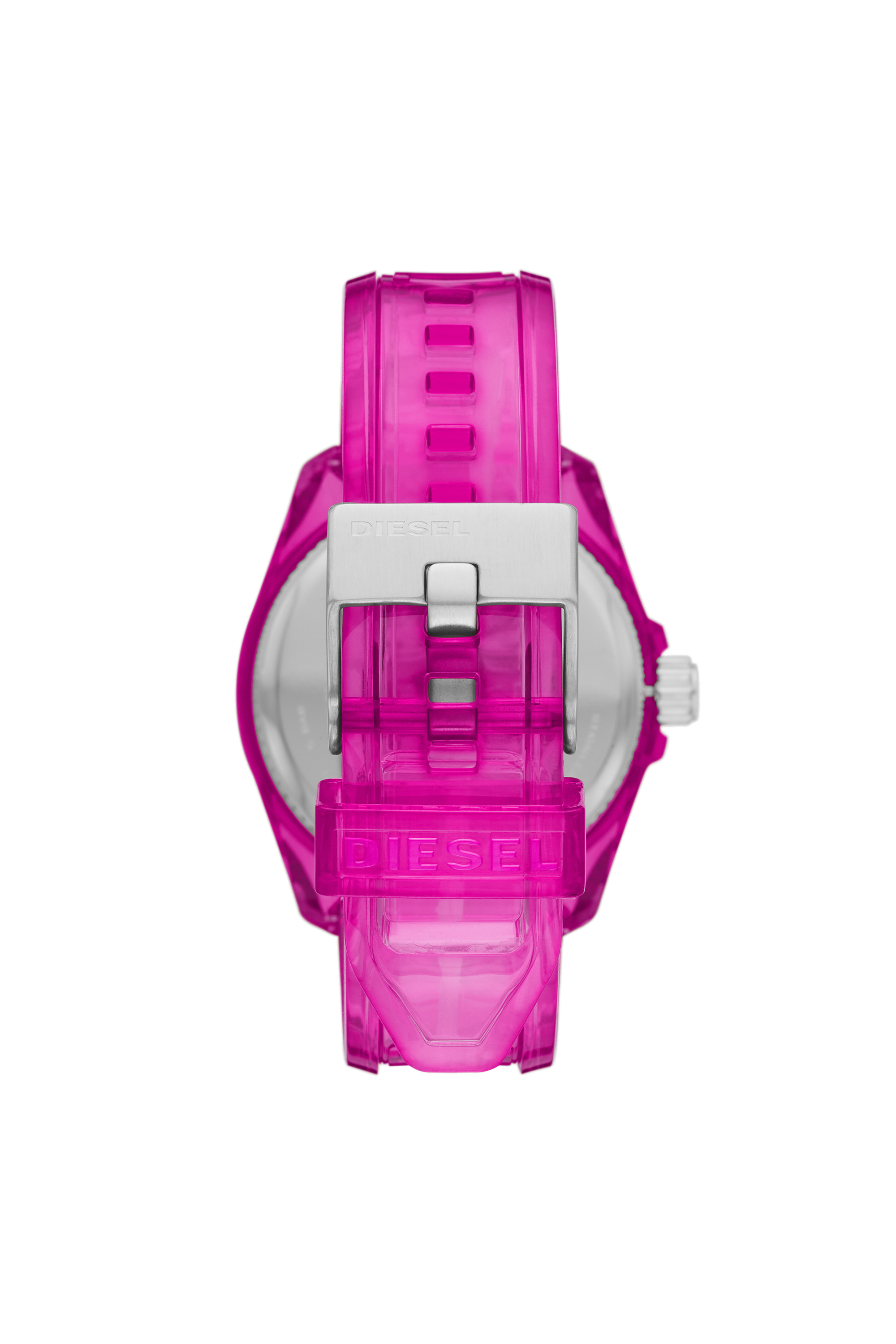 DIESEL ディーゼル DZ1929 MS9 エムエスナイン クリア ピンク Diesel MS9 Quartz Pink Dial Ladies Watch DZ1929 – Watches of