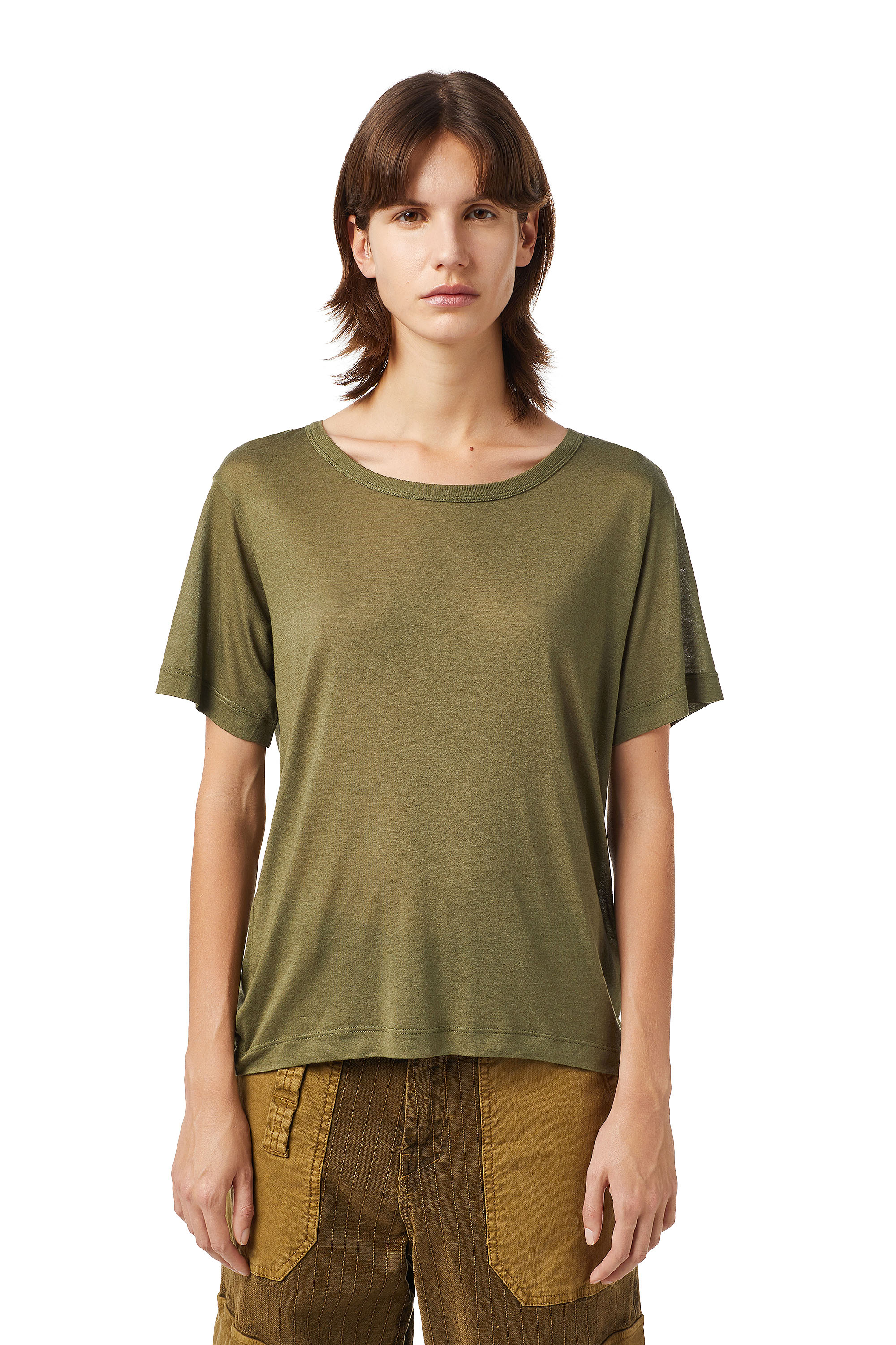 T-DRUM-B1, Military Green - Tops