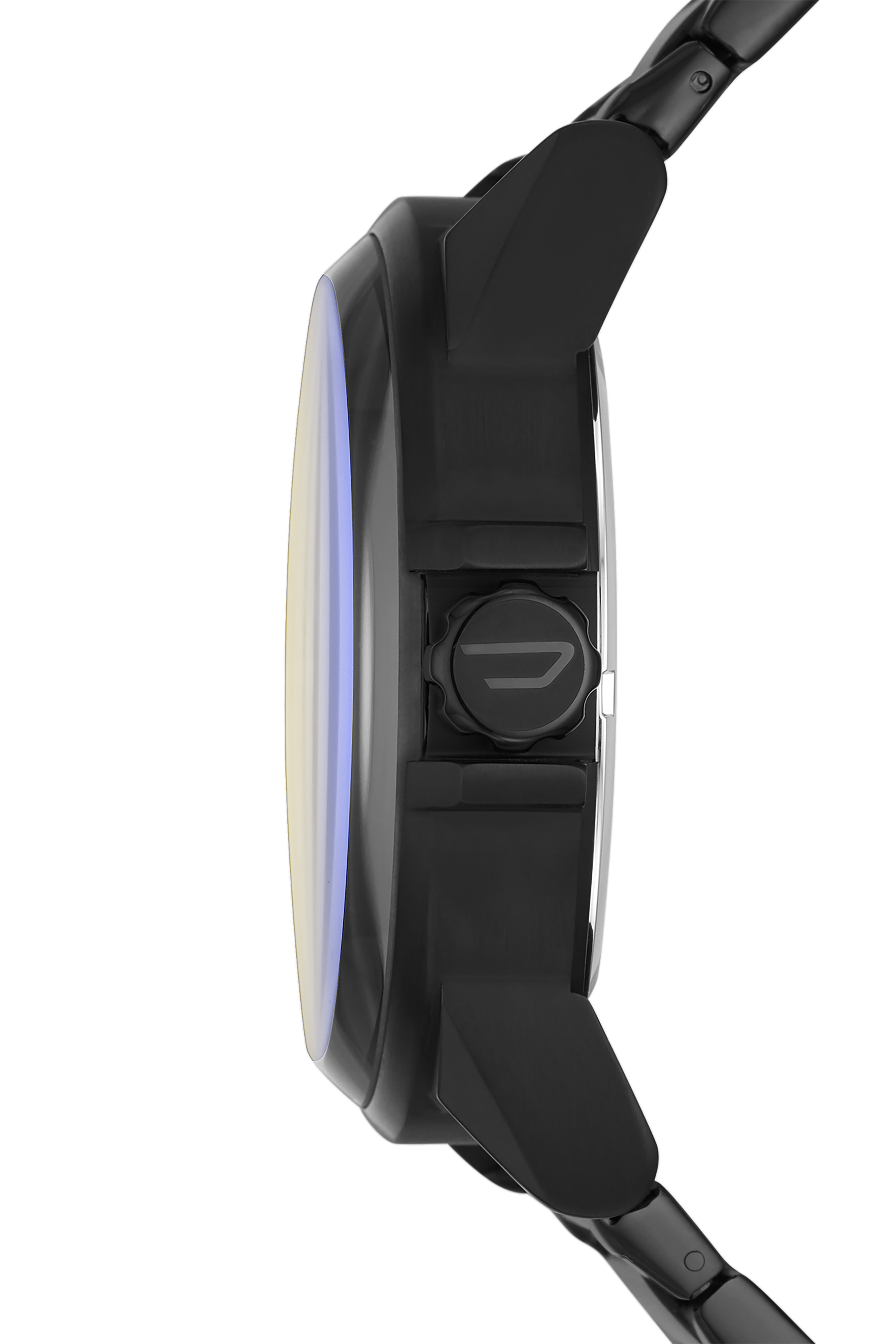 Diesel - DZ1913, Man's D-48 Three-Hand Black Stainless Steel Watch in Black - 3