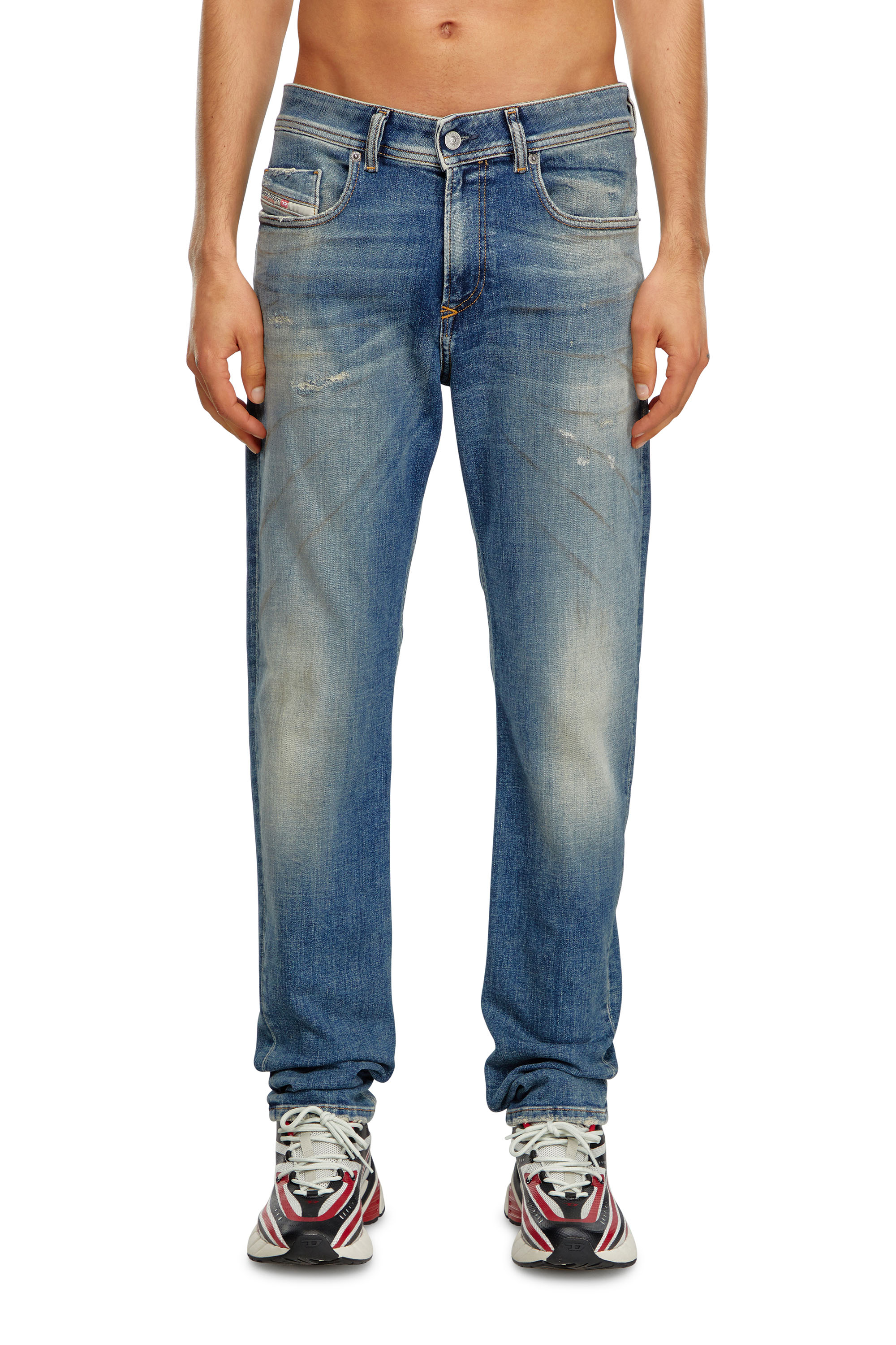 Diesel - Man's Skinny Jeans 1979 Sleenker 09J22, Medium blue - 1