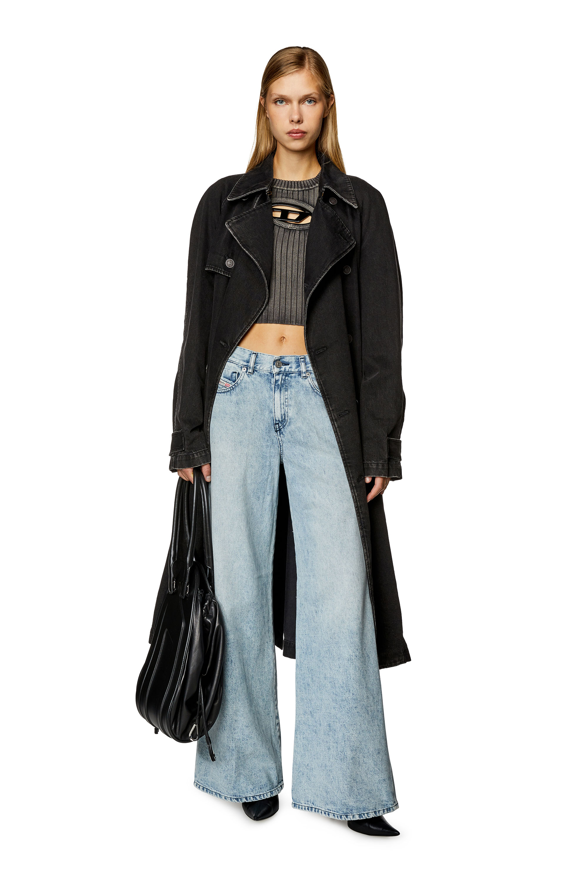 Diesel - Bootcut and Flare Jeans 1978 D-Akemi 09I79, Light Blue - Image 1