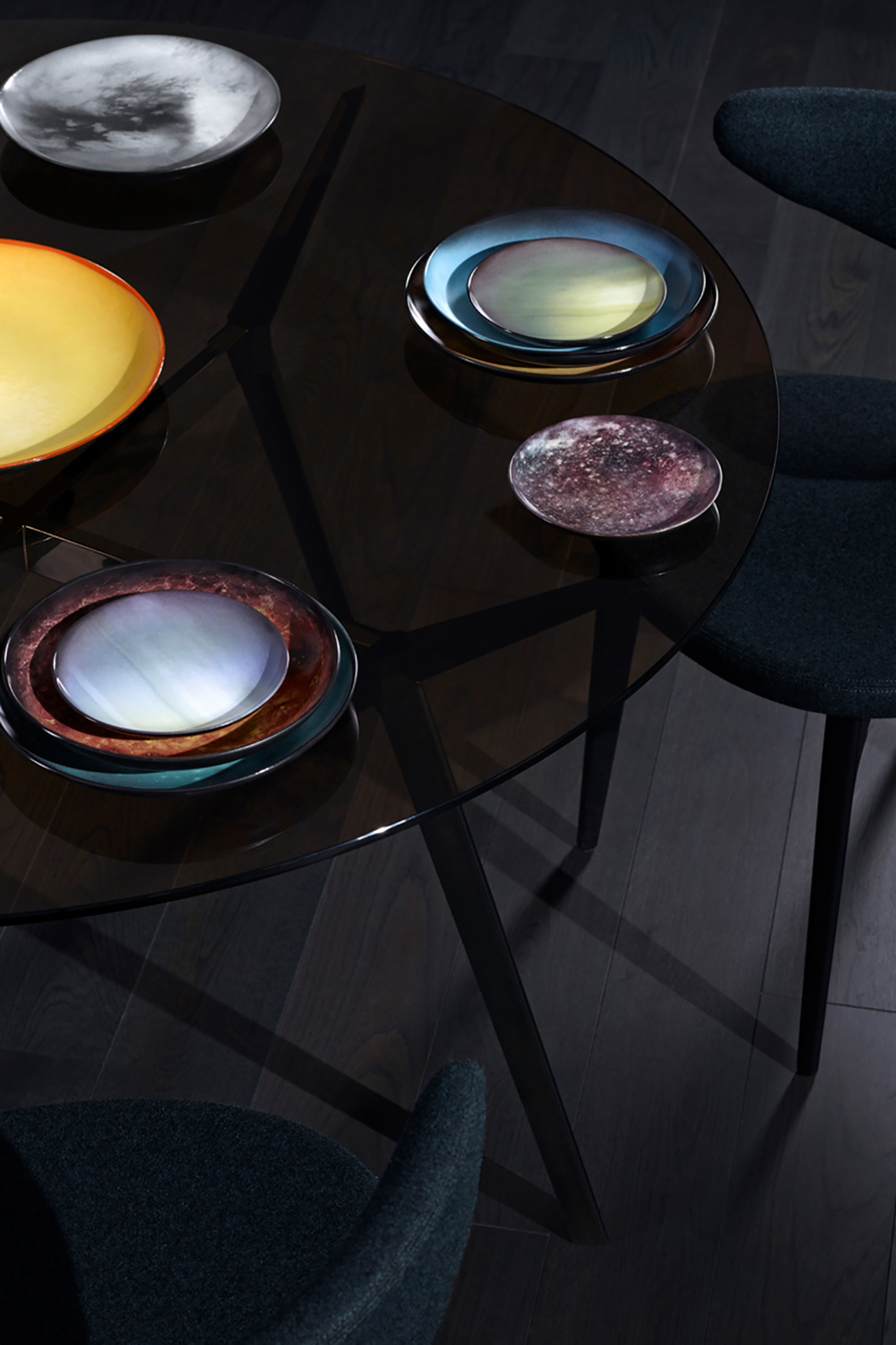 Diesel - 10828 COSMIC DINER, Unisex's Porcelain dinner plate "venus" in Light Brown - 2