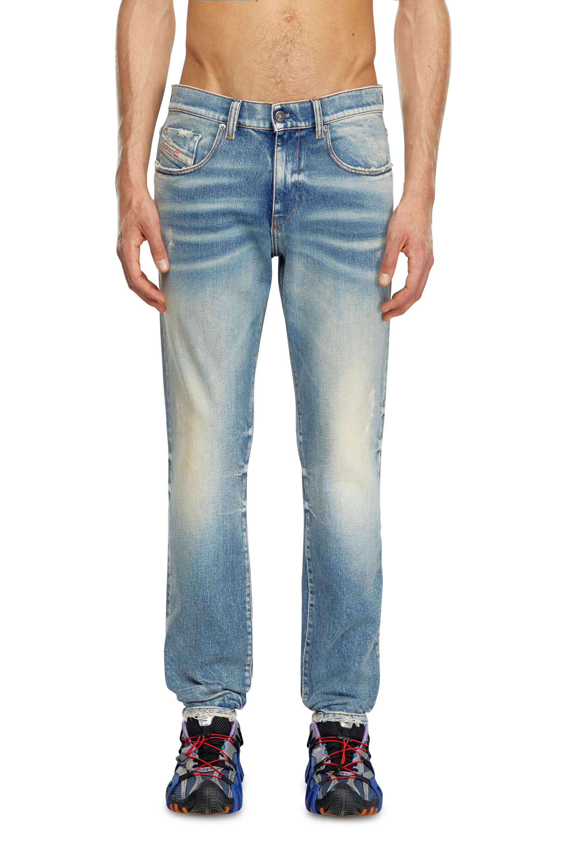 Diesel - Slim Jeans 2019 D-Strukt 007V8, Medium blue - Image 1