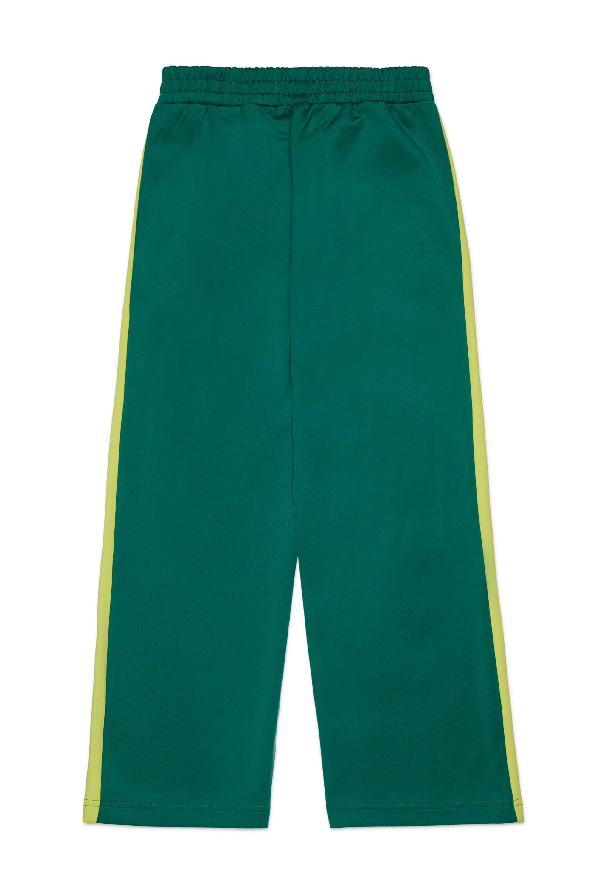Diesel - PBOS, Man's Sweatpants with side bands in Green - 2