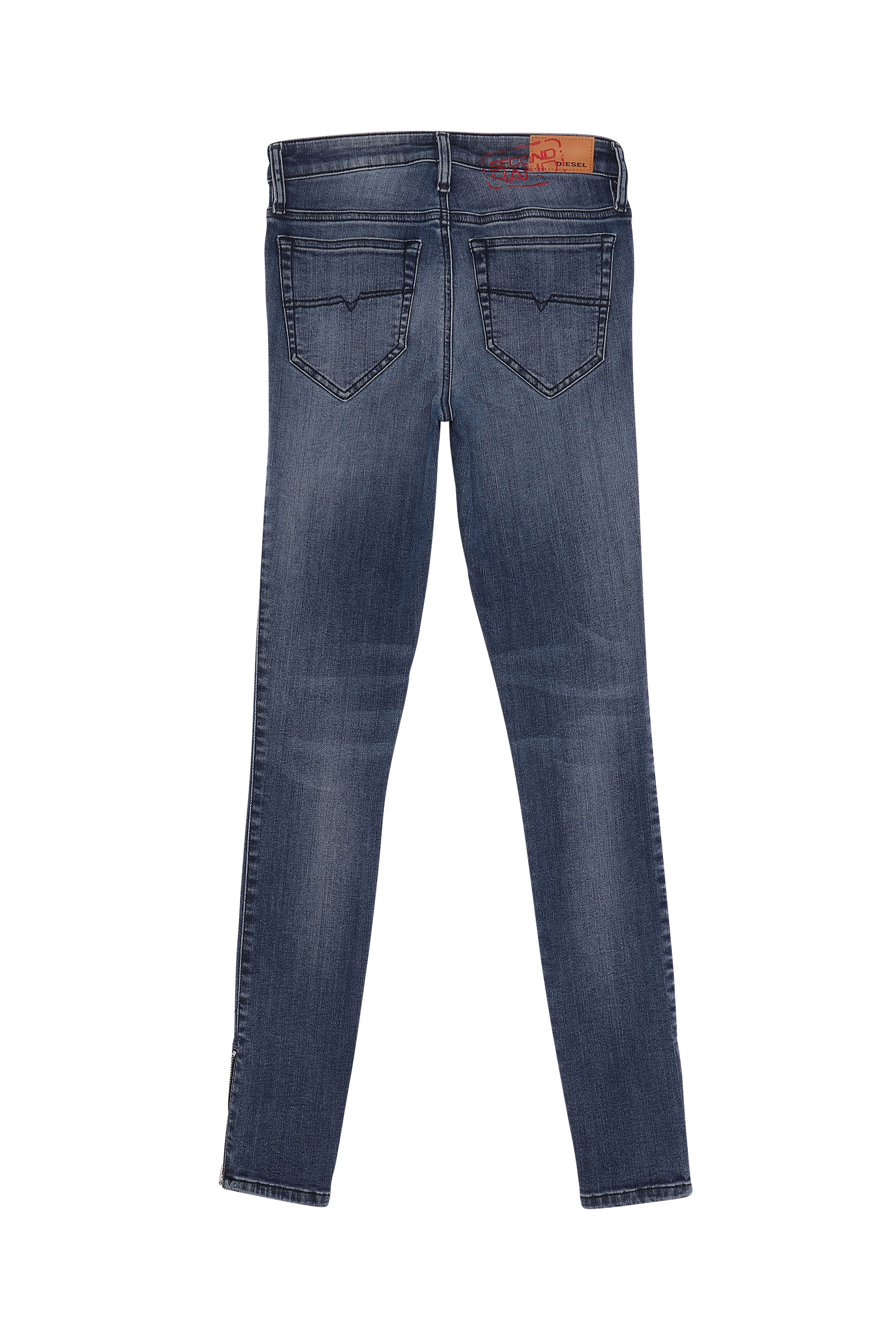 SKINZEE-ZIP, Dark Blue Diesel - SKINZEE-ZIP, Woman's Diesel Woman - Jeans Medium blue in Dark Blue - 2