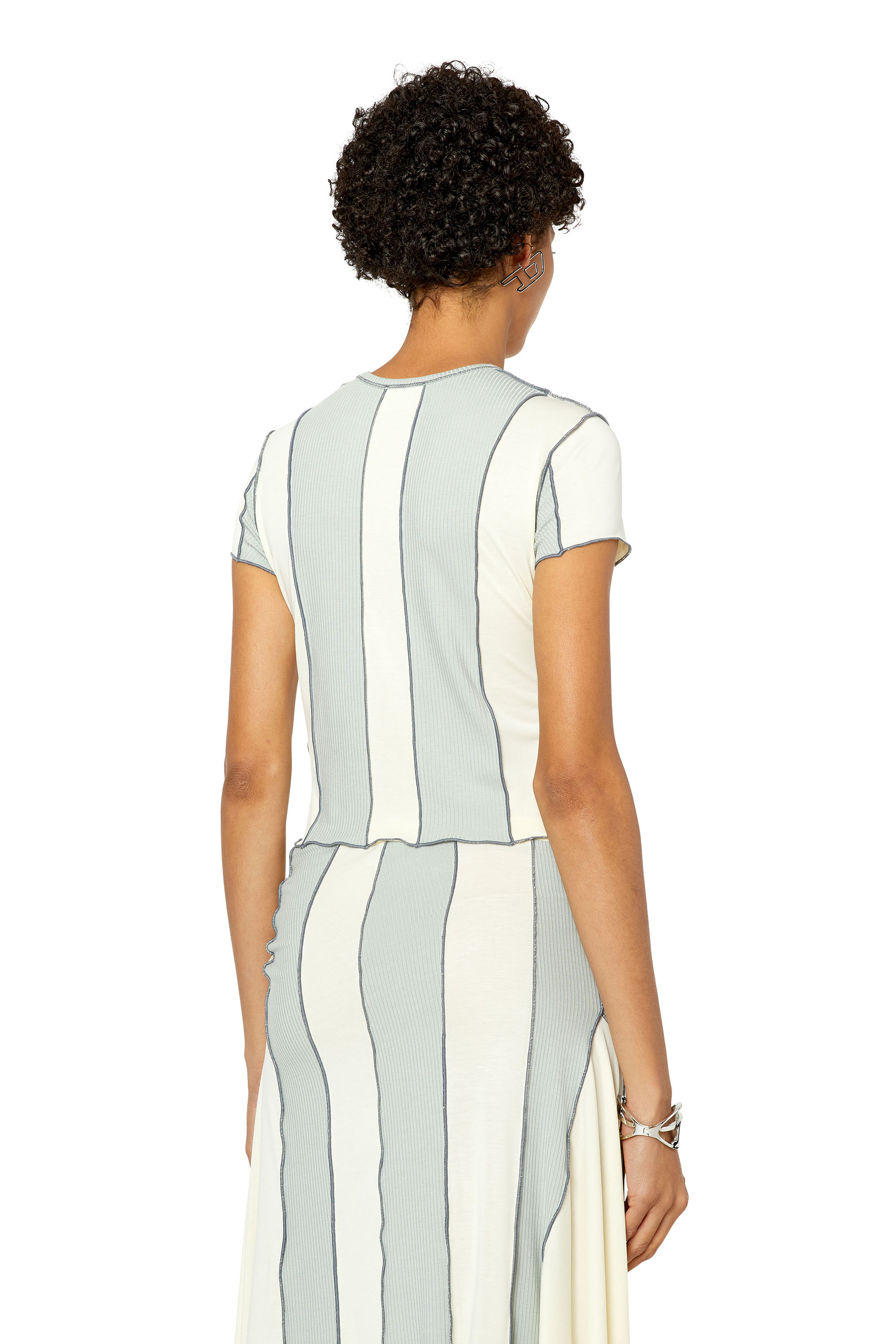 Diesel - T-LINUTY, Blue/White - Image 3