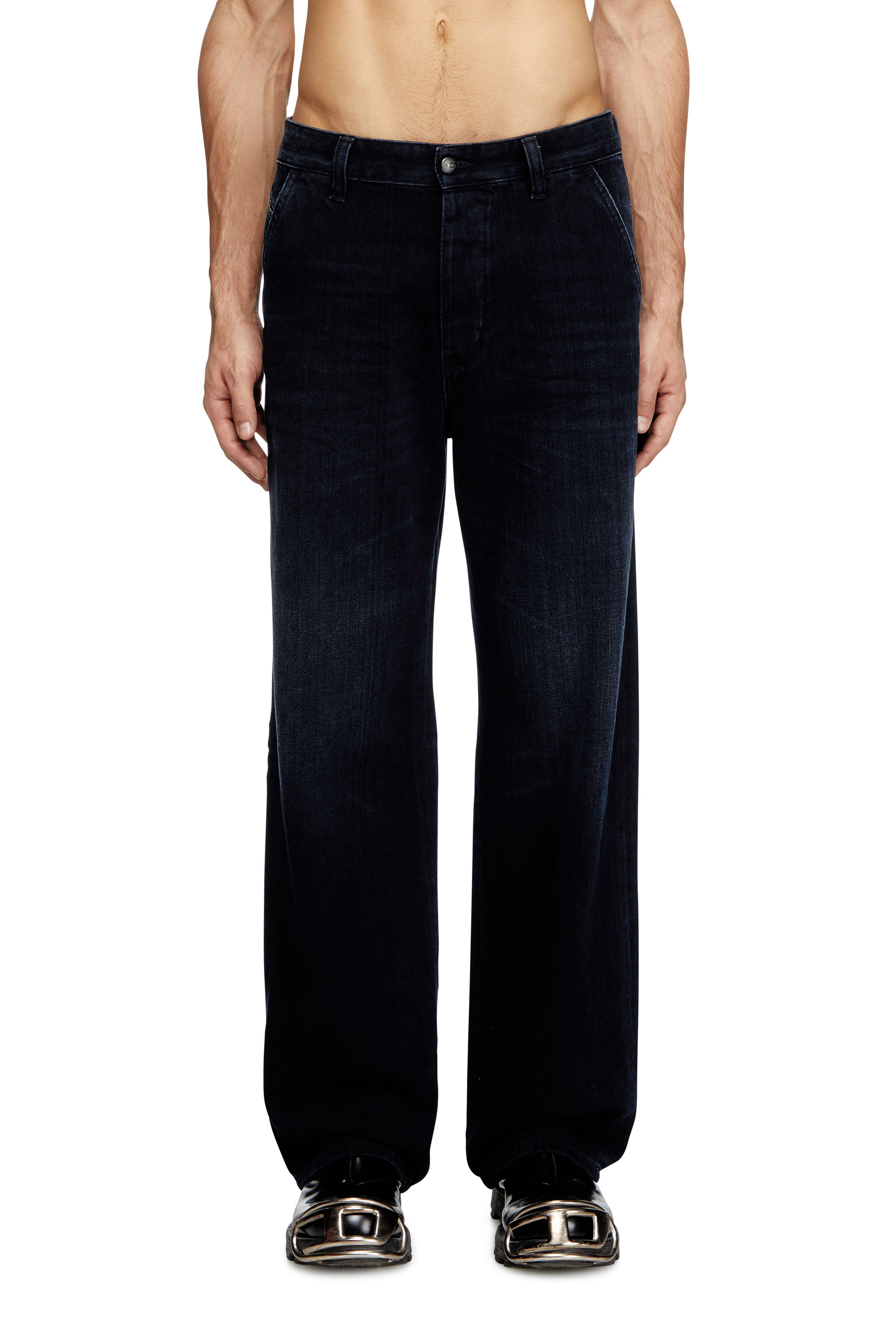 Regular Jeans D-Phant-chino 09L54, Dark Blue Diesel - Unisex's Regular Jeans D-Phant-chino 09L54, Dark Blue - 3