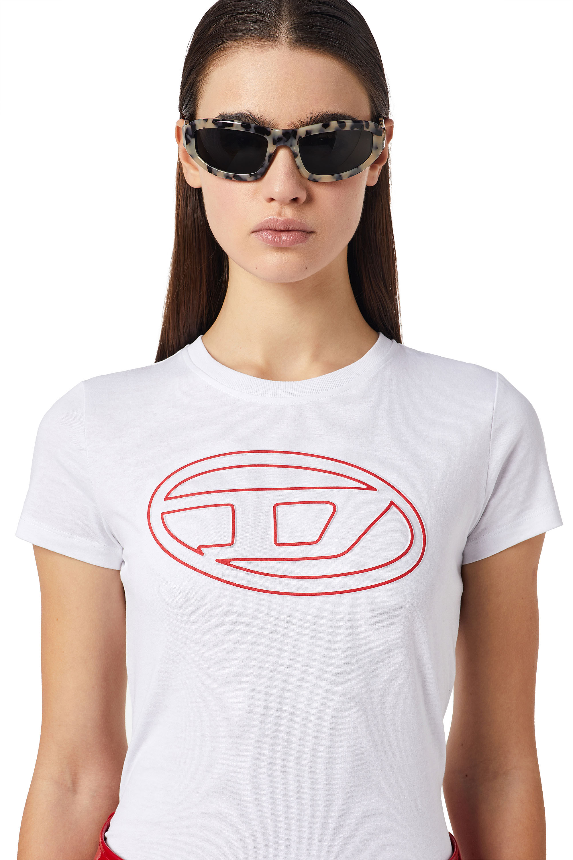 Diesel - T-SLI-BIGOVAL, White - Image 3
