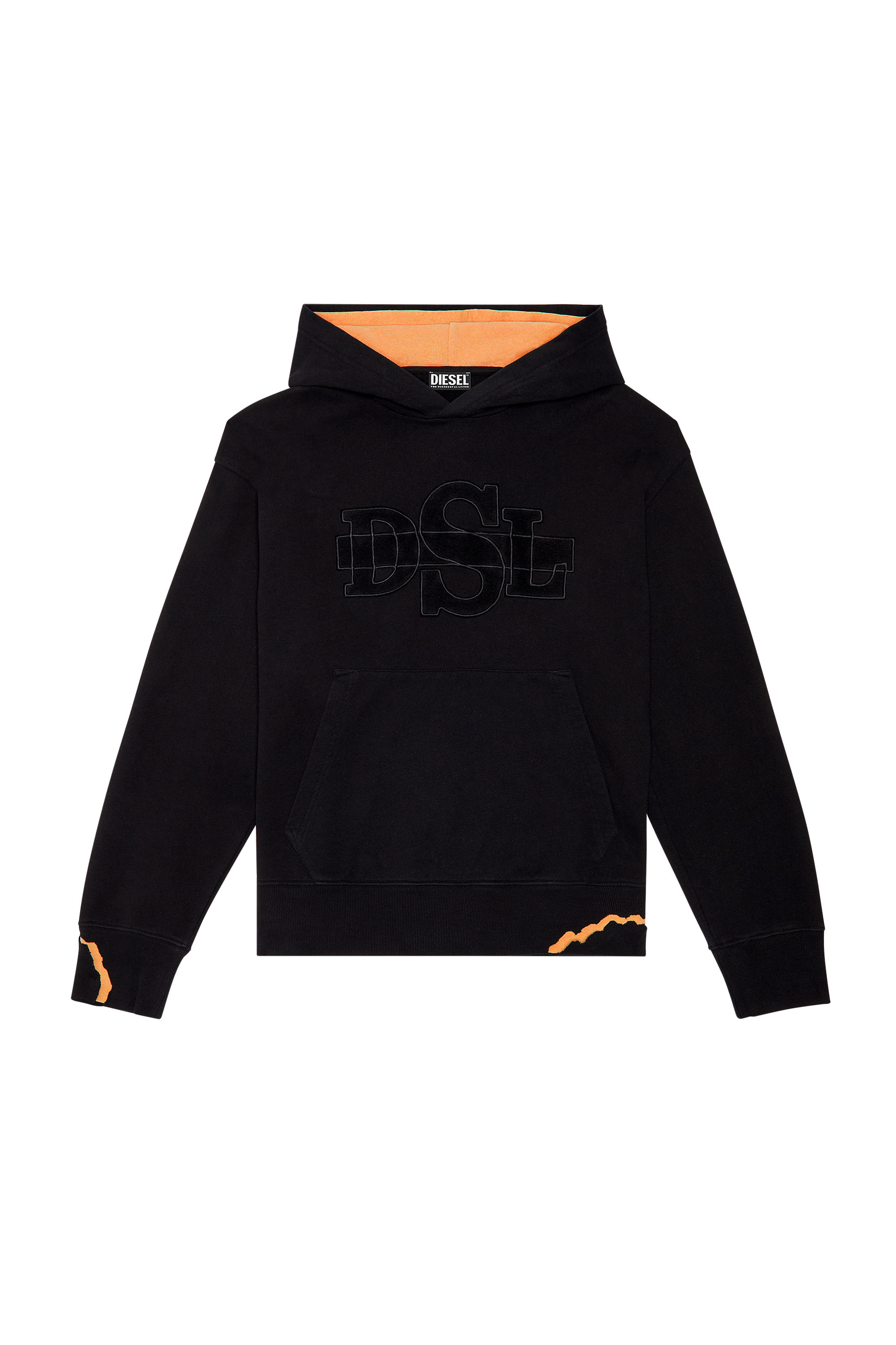 Diesel - S-MACROT-HOOD, Black - Image 3